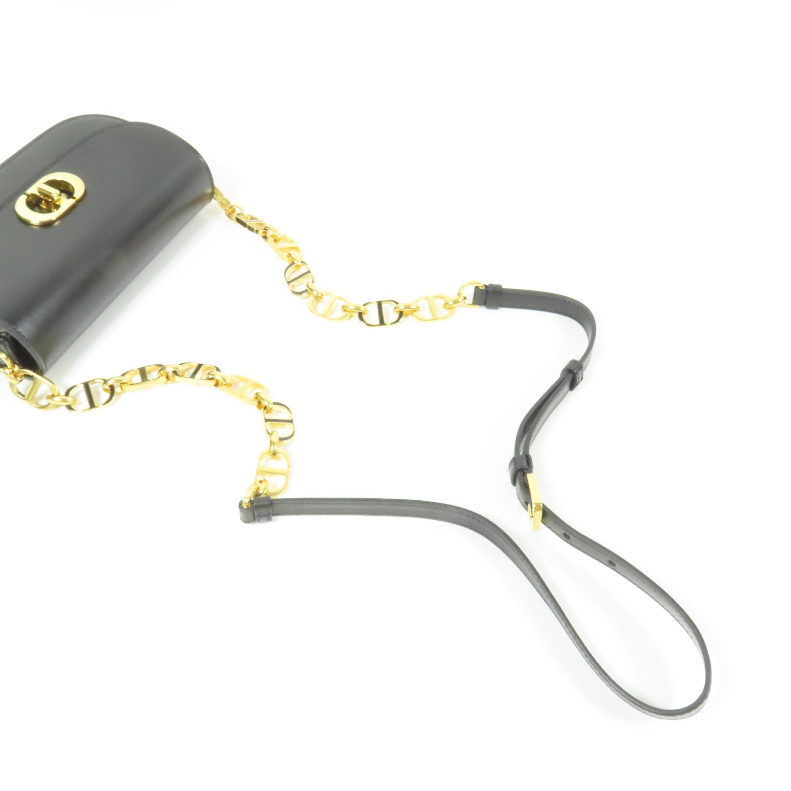 Dior 牛皮皮革Small 30 Montaigue Avenut Bag金扣肩背袋