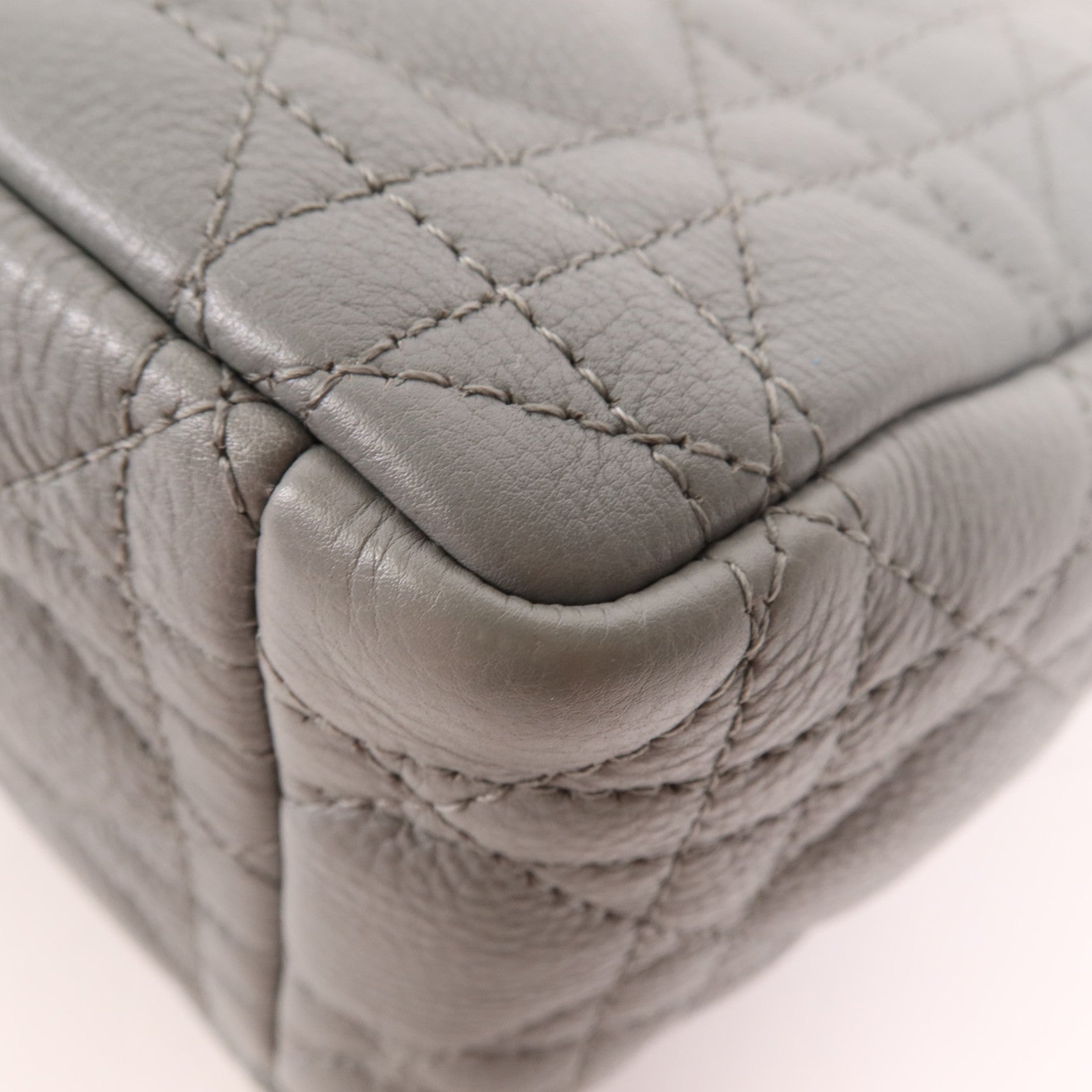 Dior 牛皮皮革Dior Caro Mendium金扣鏈帶肩背袋