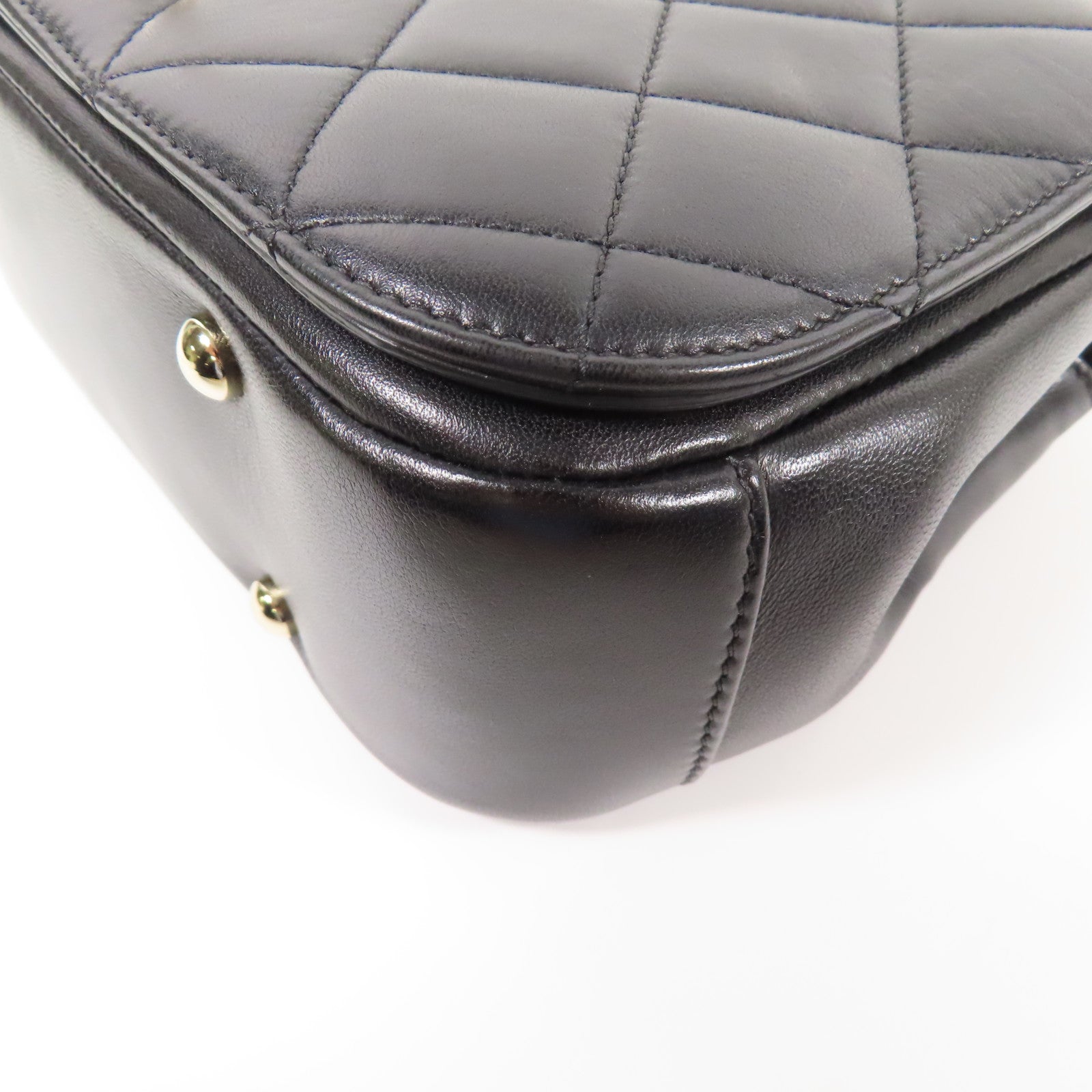CHANEL 【激減優惠】牛皮皮革Shoulder Bag金扣鏈帶肩背袋