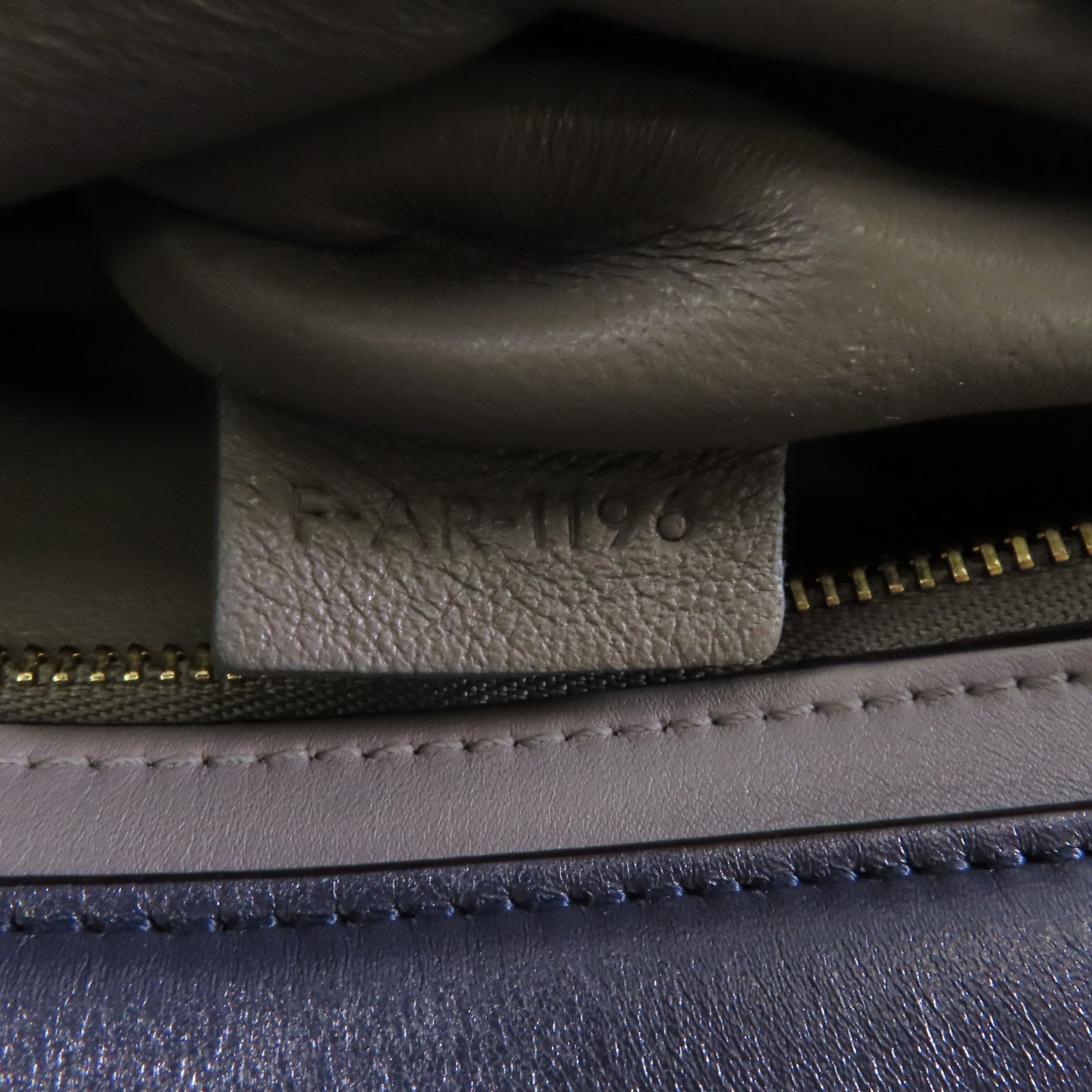 CELINE 牛皮皮革Trapeze金扣手挽肩背兩用袋藍色/黑色/灰色