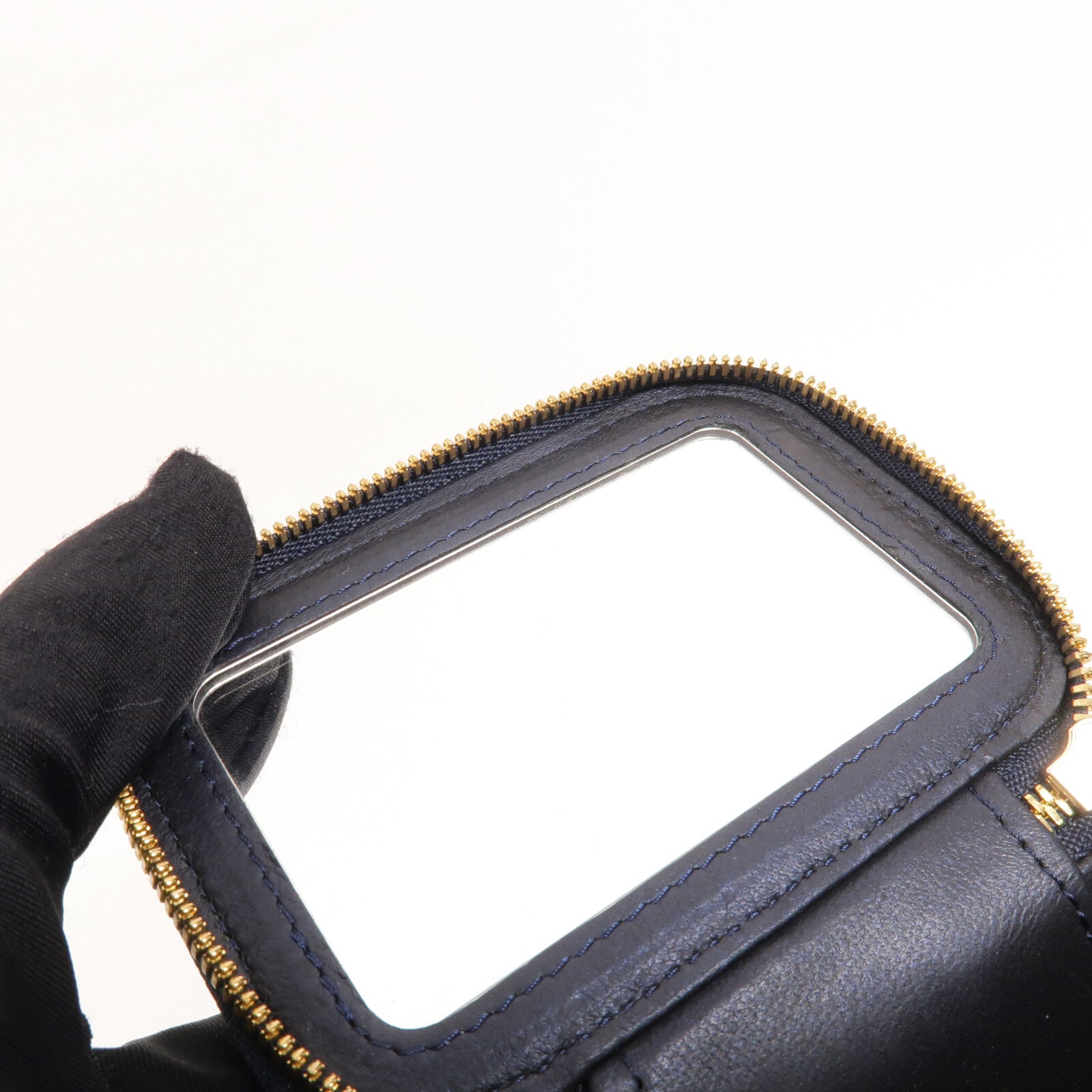 CHANEL 羊皮皮革Vanity Case With Top Handle手挽肩背兩用袋