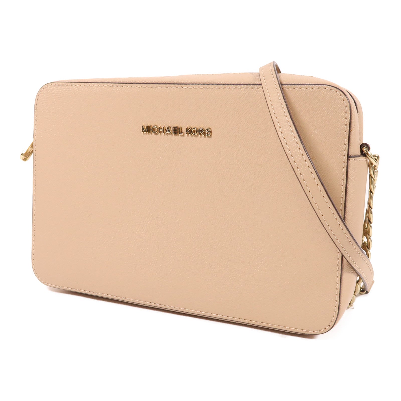 Michael Kors 牛皮皮革Shoulder Bag金扣肩背袋