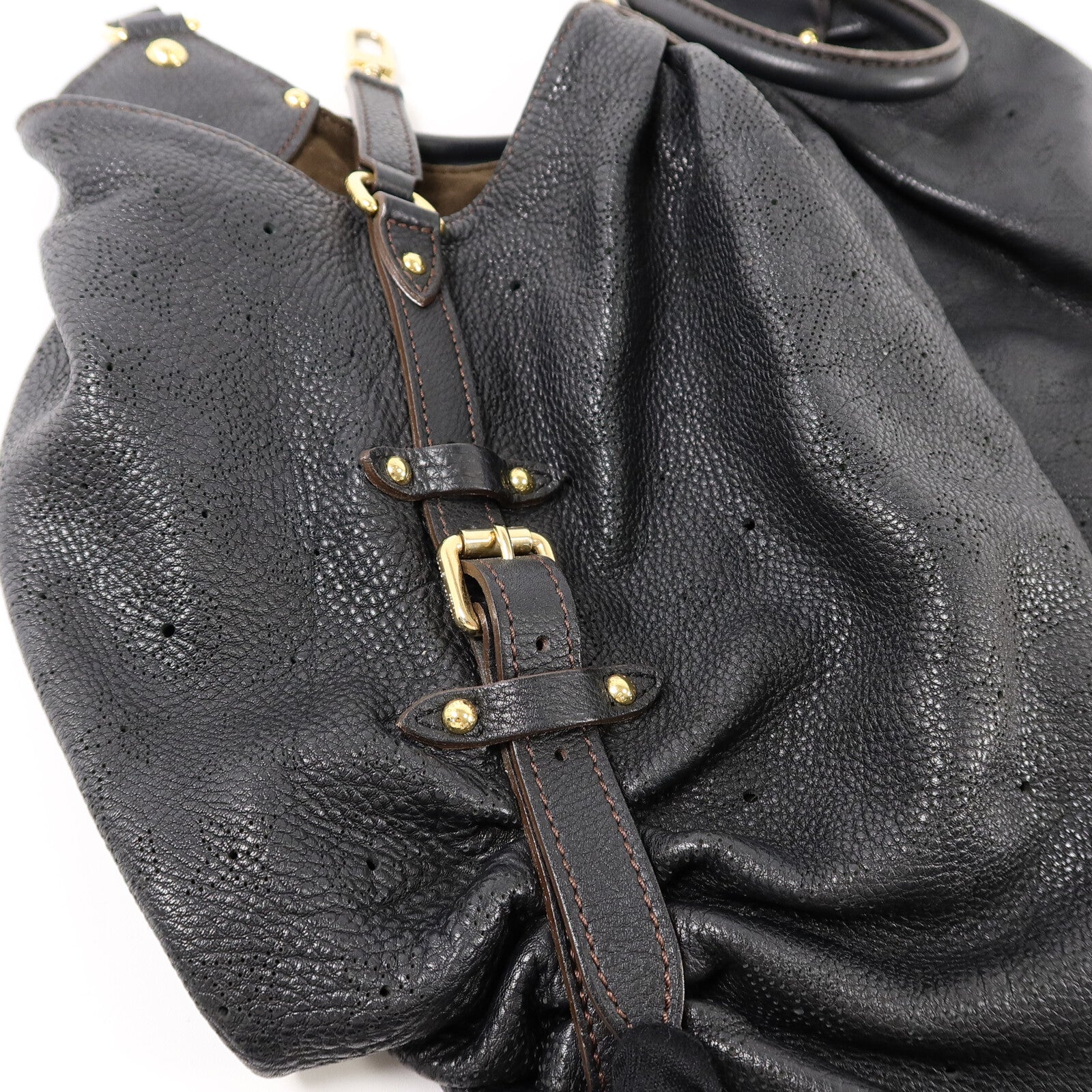LOUIS VUITTON Mahina皮革Mahina Mahina XL肩背袋
