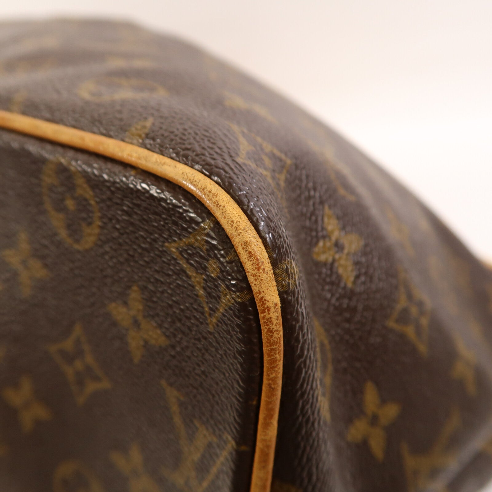 LOUIS VUITTON 【激減優惠】Monogram Palermo GM金扣手挽肩背兩用袋棕色