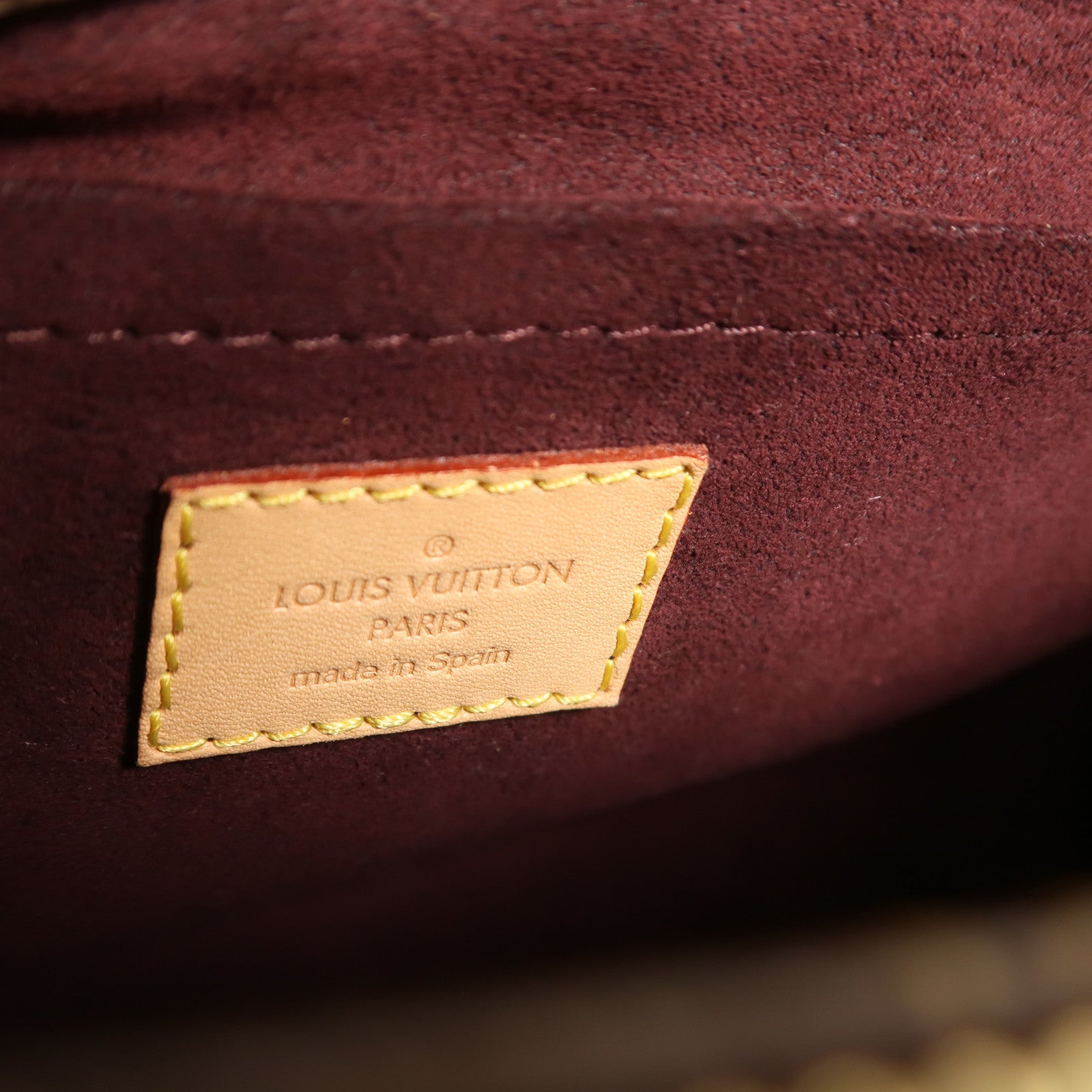 LOUIS VUITTON Monogram Montaigne MM手挽肩背兩用袋