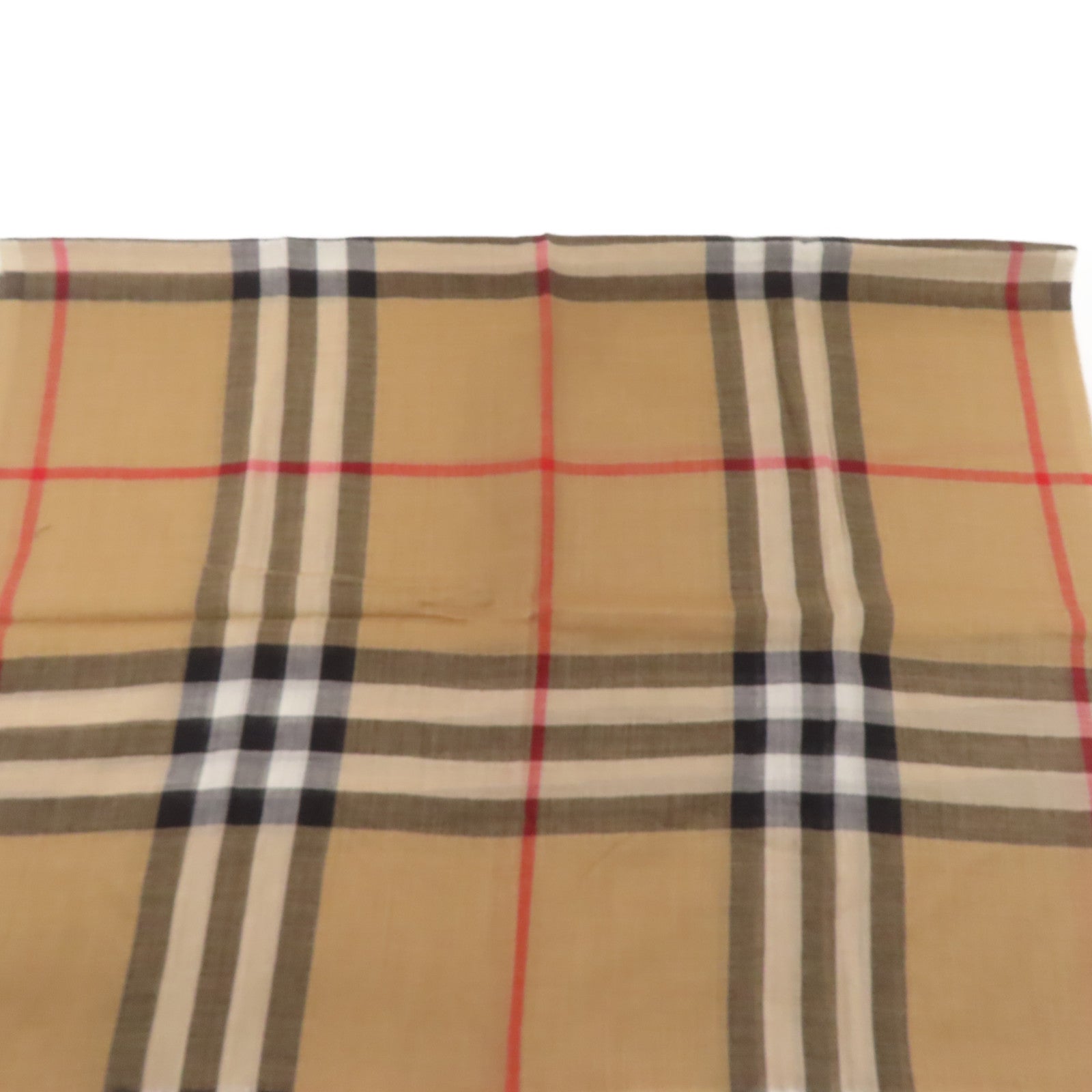 BURBERRY 羊毛/絲質Scarf 220x70cm圍巾米色
