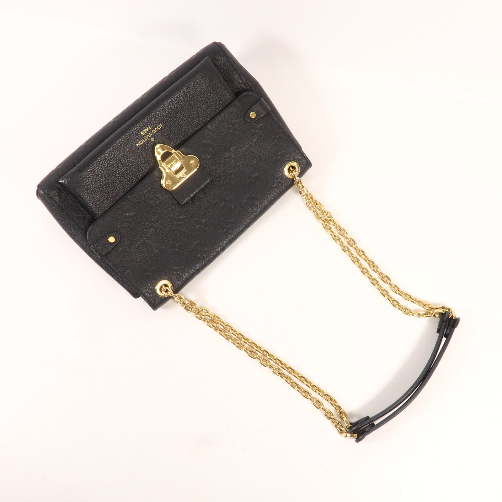 LOUIS VUITTON Monogram Empreinte Vavin PM金扣肩背袋