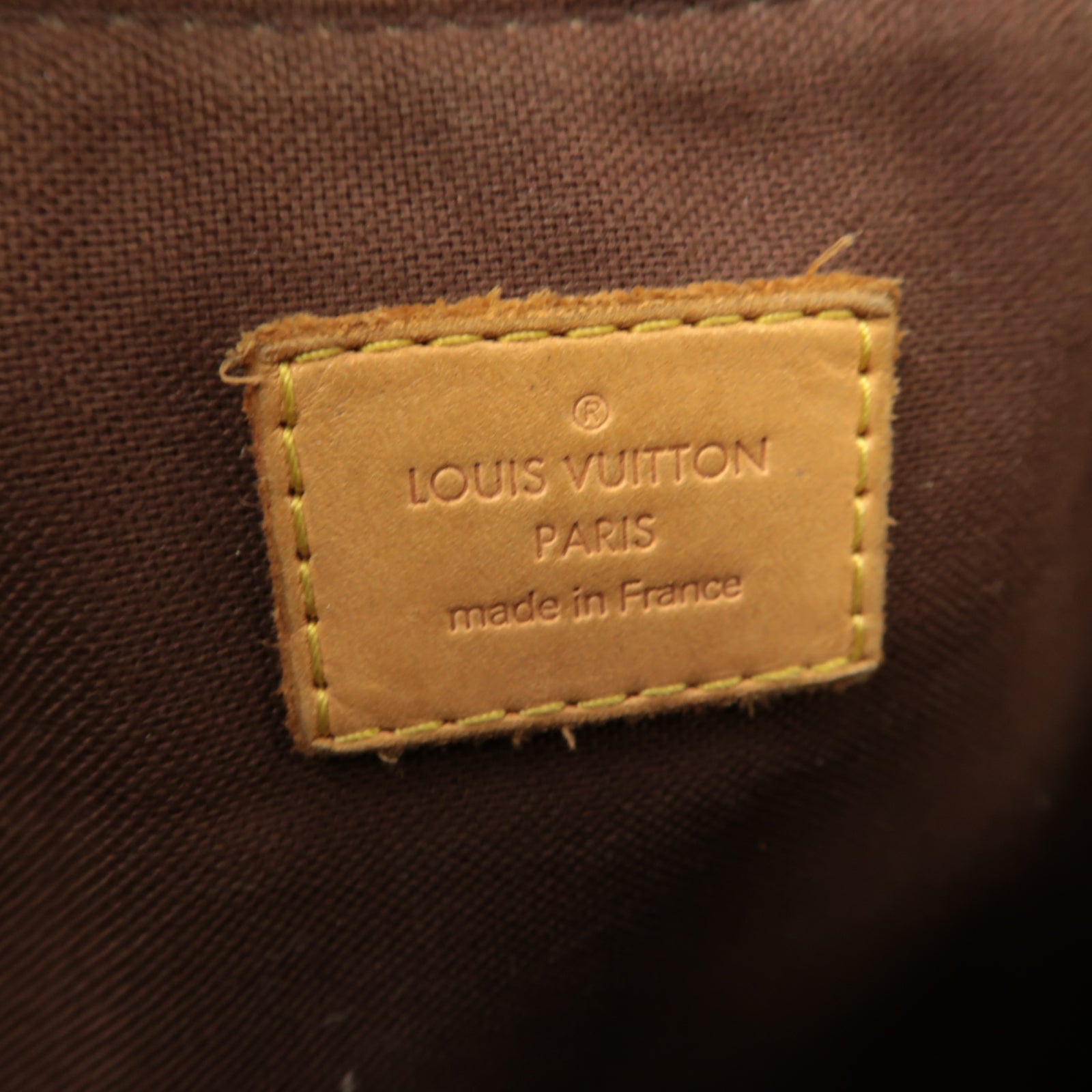 LOUIS VUITTON **【激減優惠】Monogram Menilmontant MM金扣肩背袋啡色