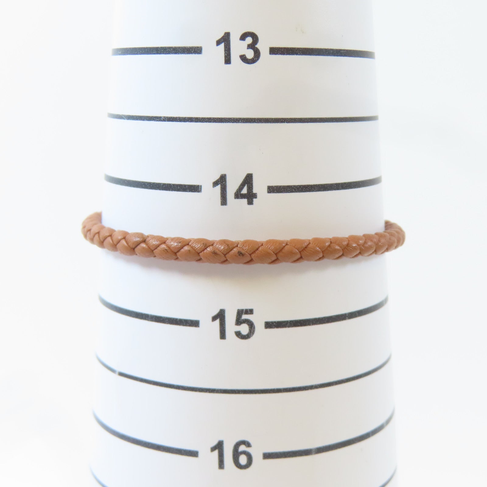 HERMES 皮革Jumbo H Bracelet金扣手鐲Gold/金色/經典駝色#14.5cm