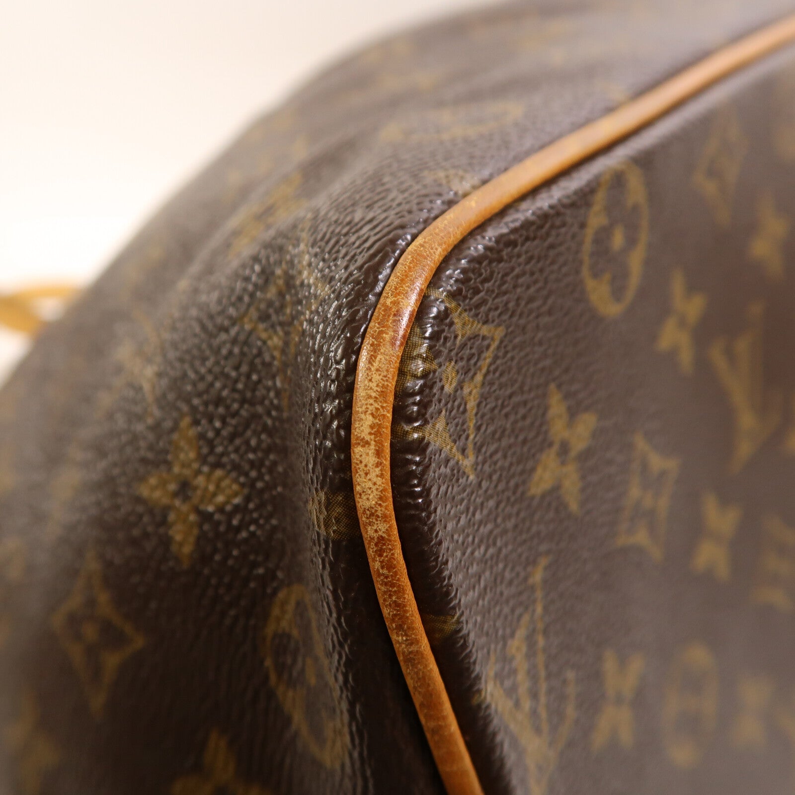 LOUIS VUITTON 【激減優惠】Monogram Palermo GM金扣手挽肩背兩用袋棕色