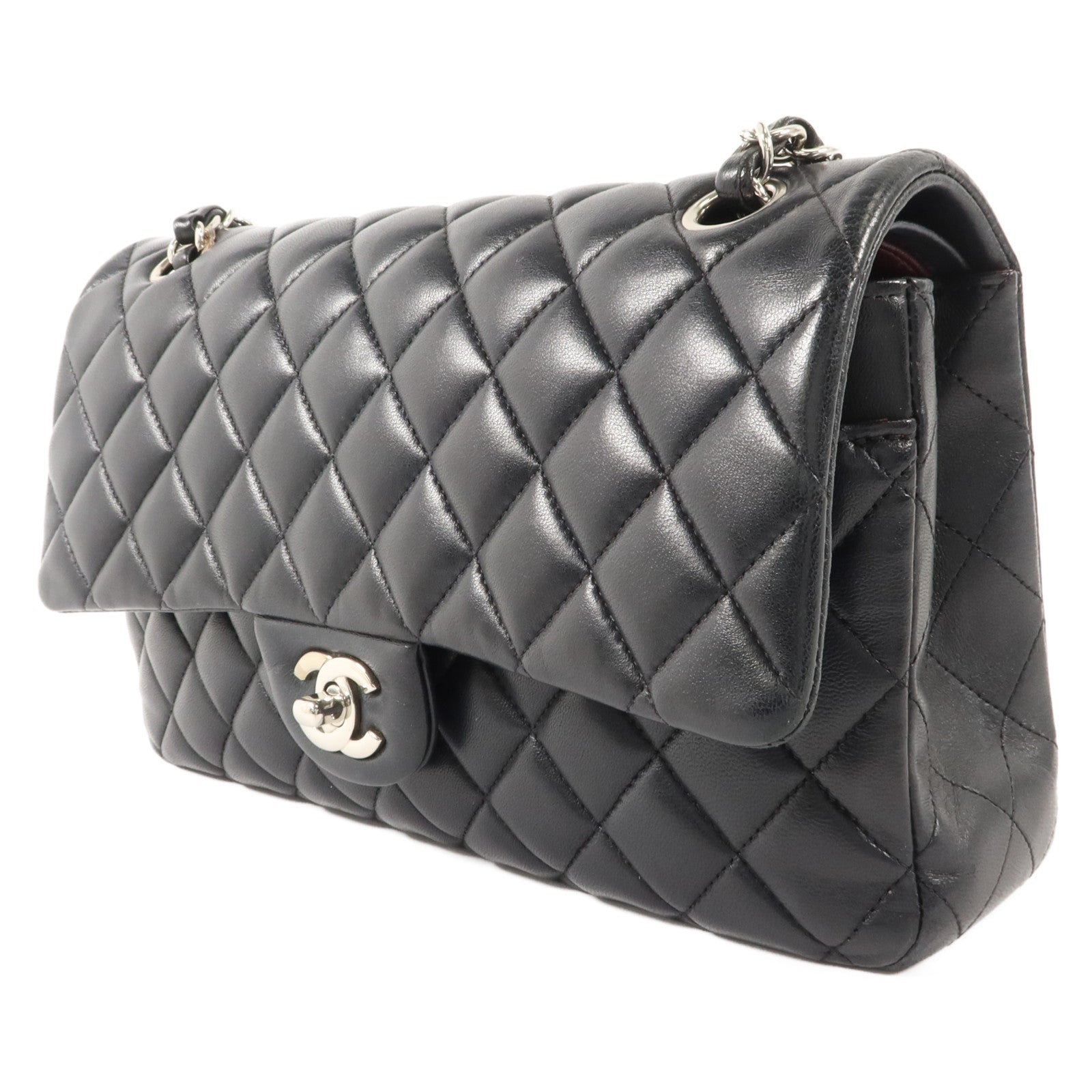 CHANEL 羊皮皮革Classic 25鏈帶肩背袋