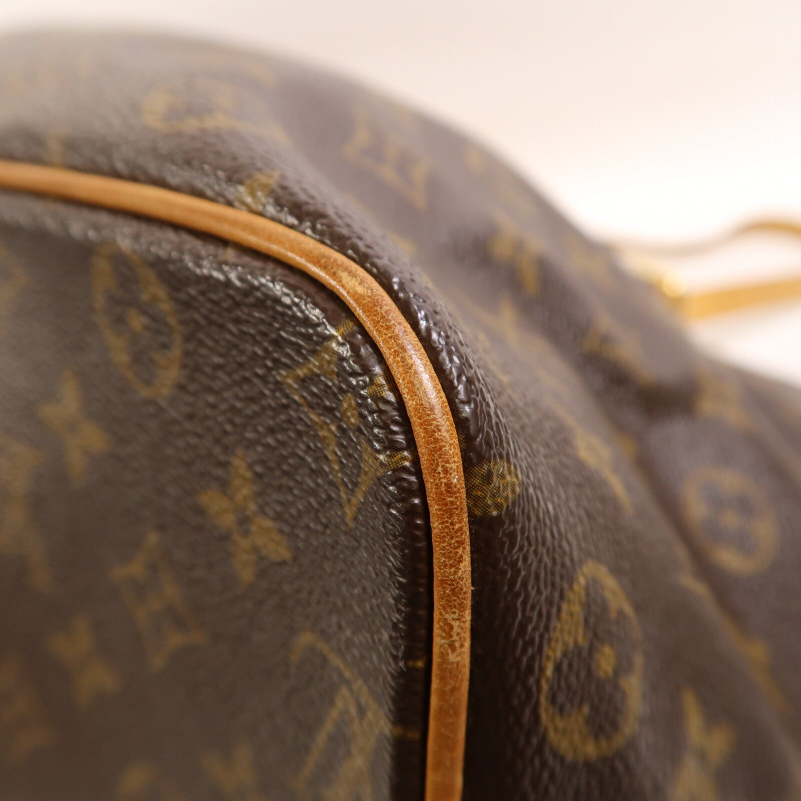 LOUIS VUITTON 【激減優惠】Monogram Palermo GM金扣手挽肩背兩用袋棕色