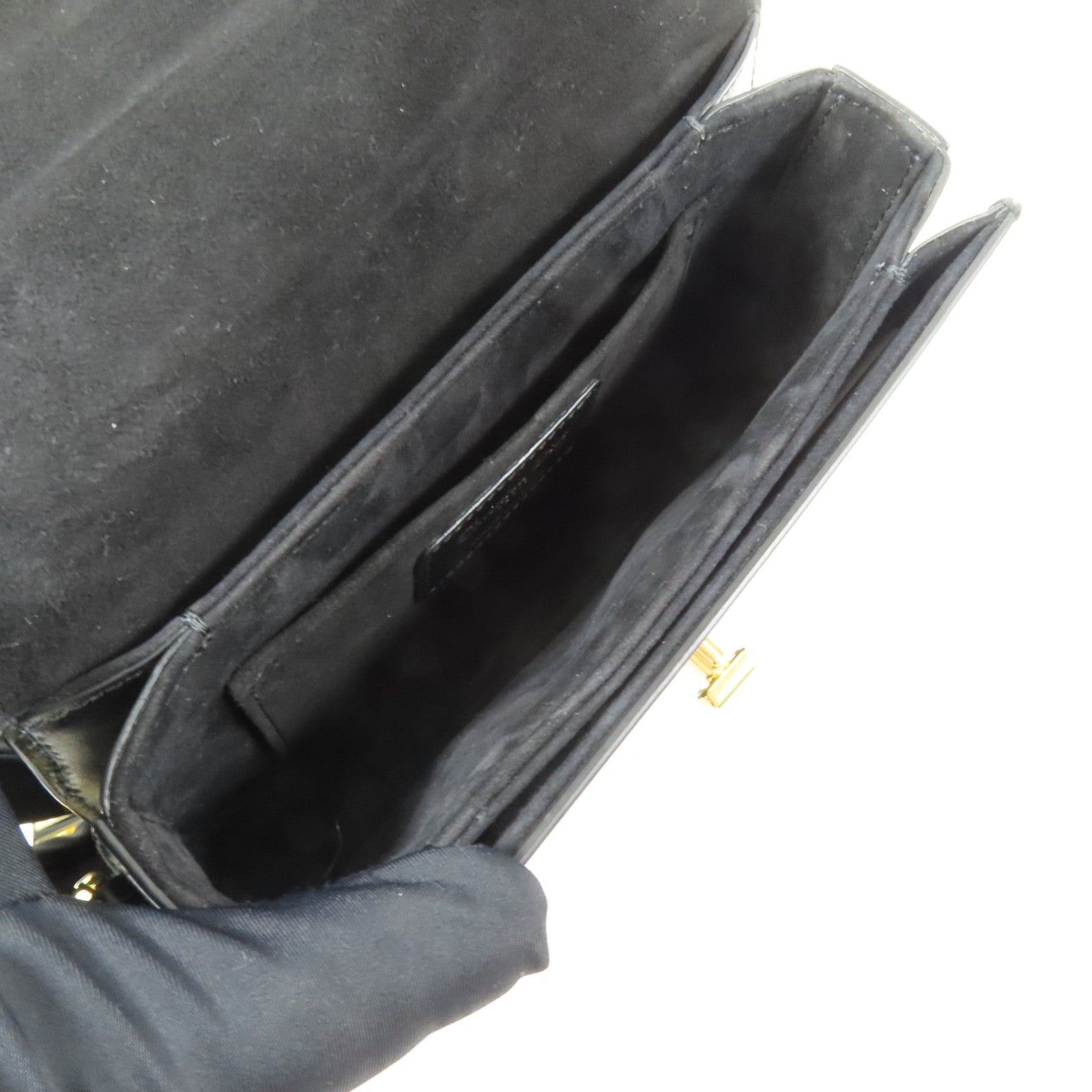 Dior 牛皮皮革Small 30 Montaigue Avenut Bag金扣肩背袋