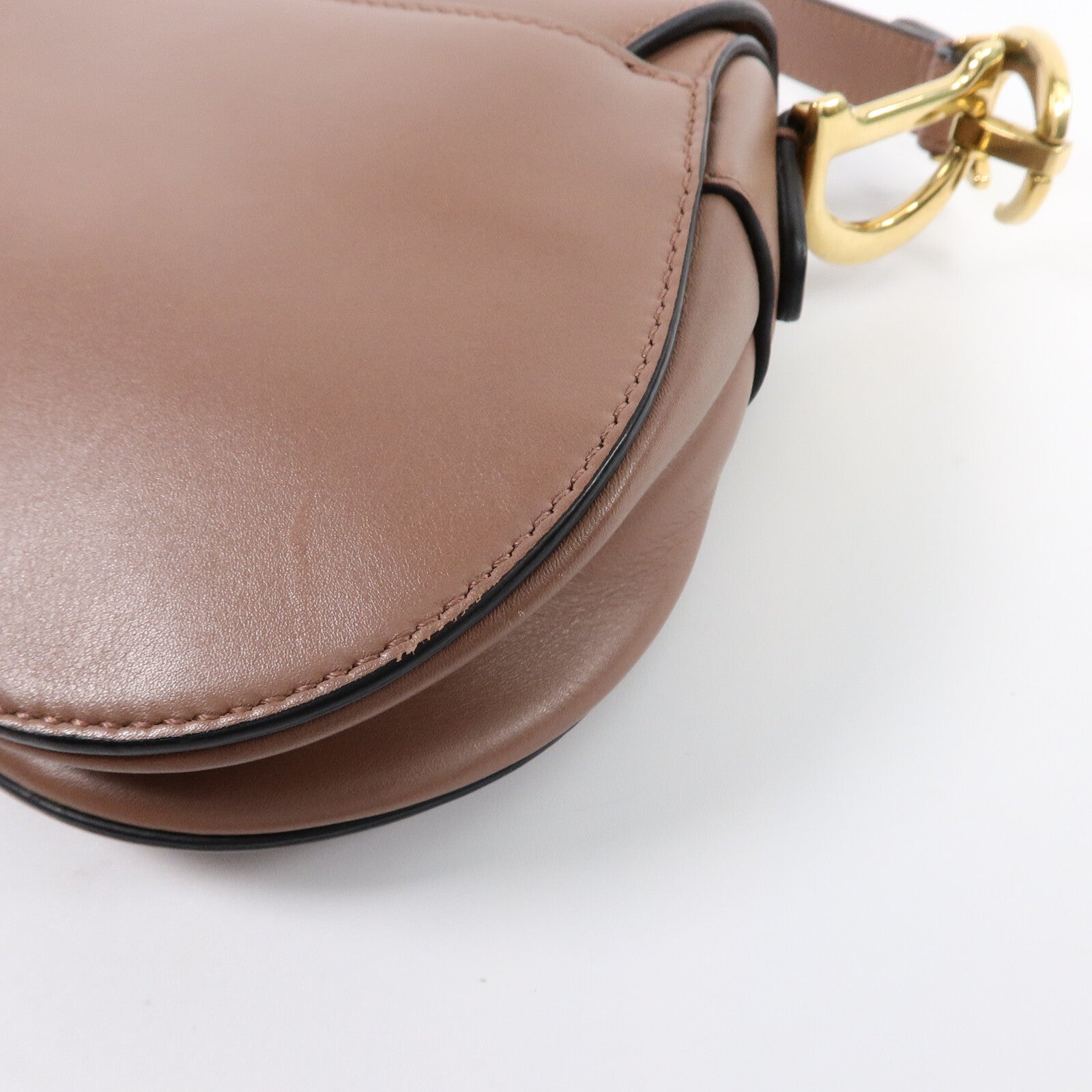 Dior 牛皮皮革Saddle Mini肩背袋