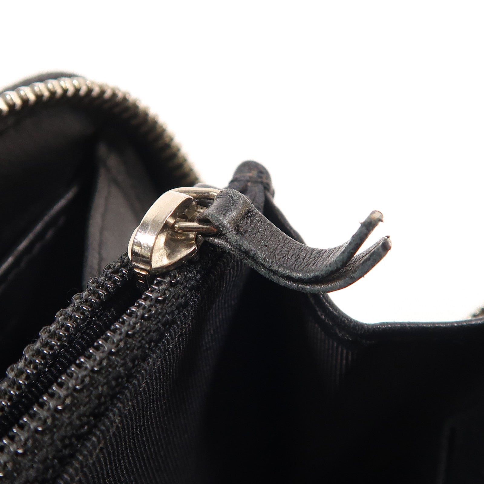 CHANEL 牛皮皮革Long Wallet銀扣長錢包