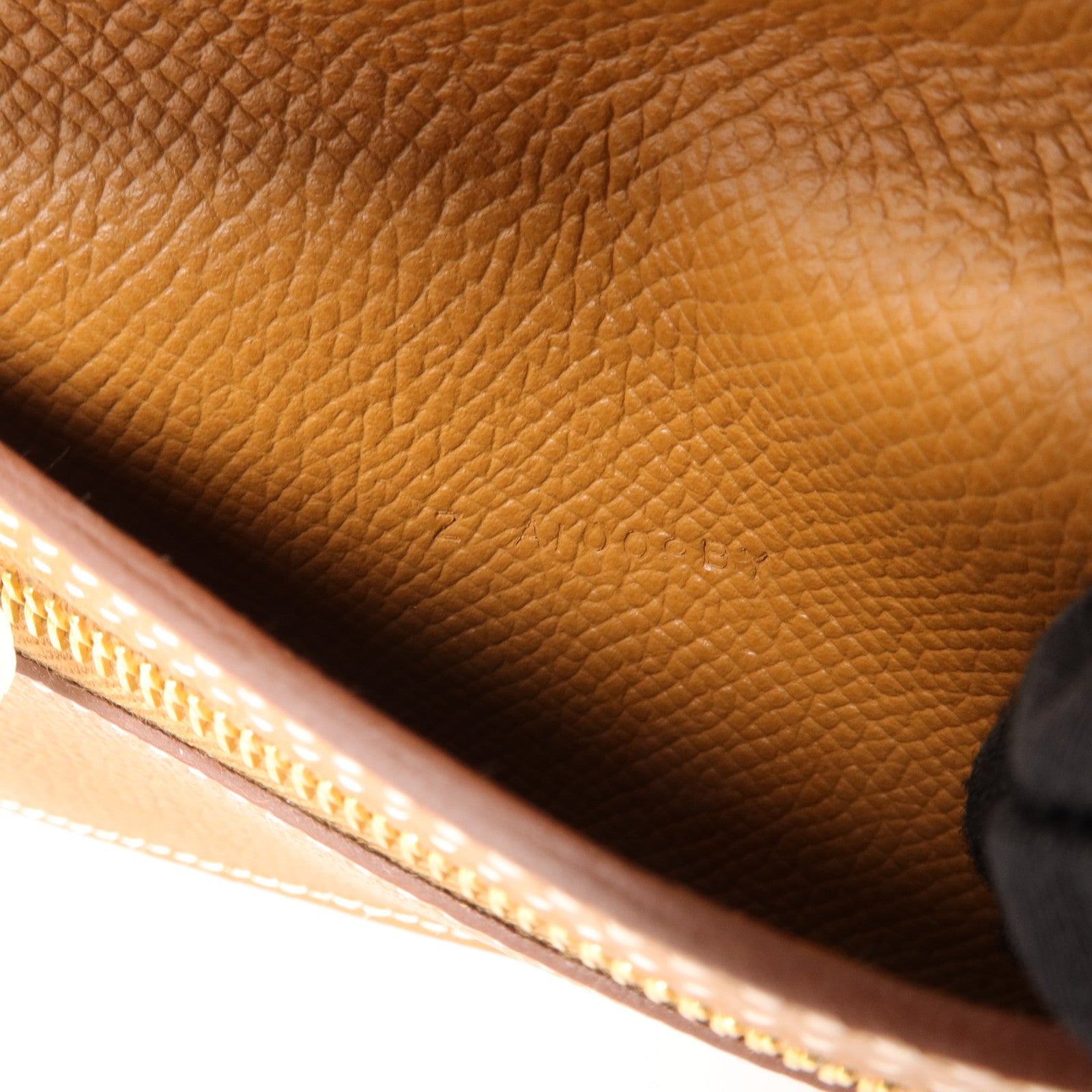 HERMES Epsom皮革Bearn Wallet錢包Gold