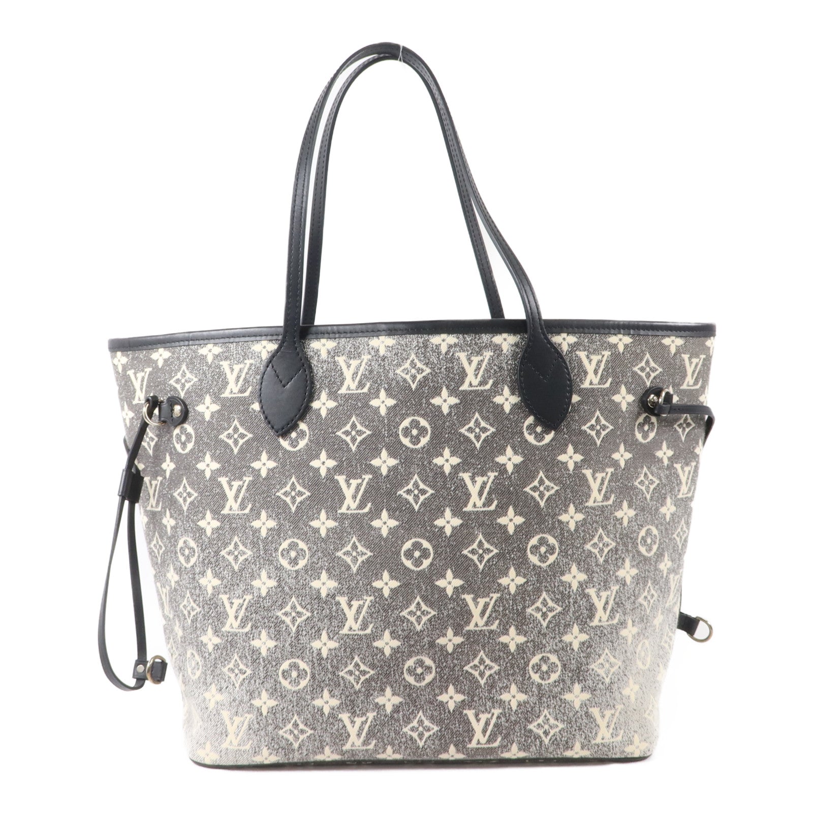 LOUIS VUITTON Monogram Denim Neverfull MM手挽袋