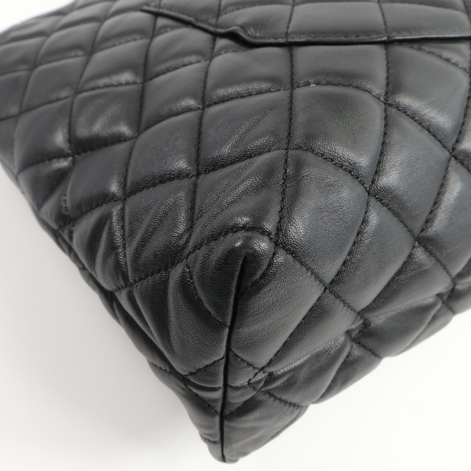 CHANEL 羊皮皮革Tote Bag鏈帶手挽袋