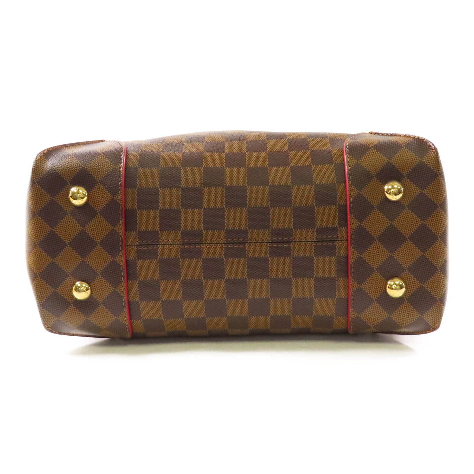 LOUIS VUITTON Damier Caissa Hobo金扣手挽袋