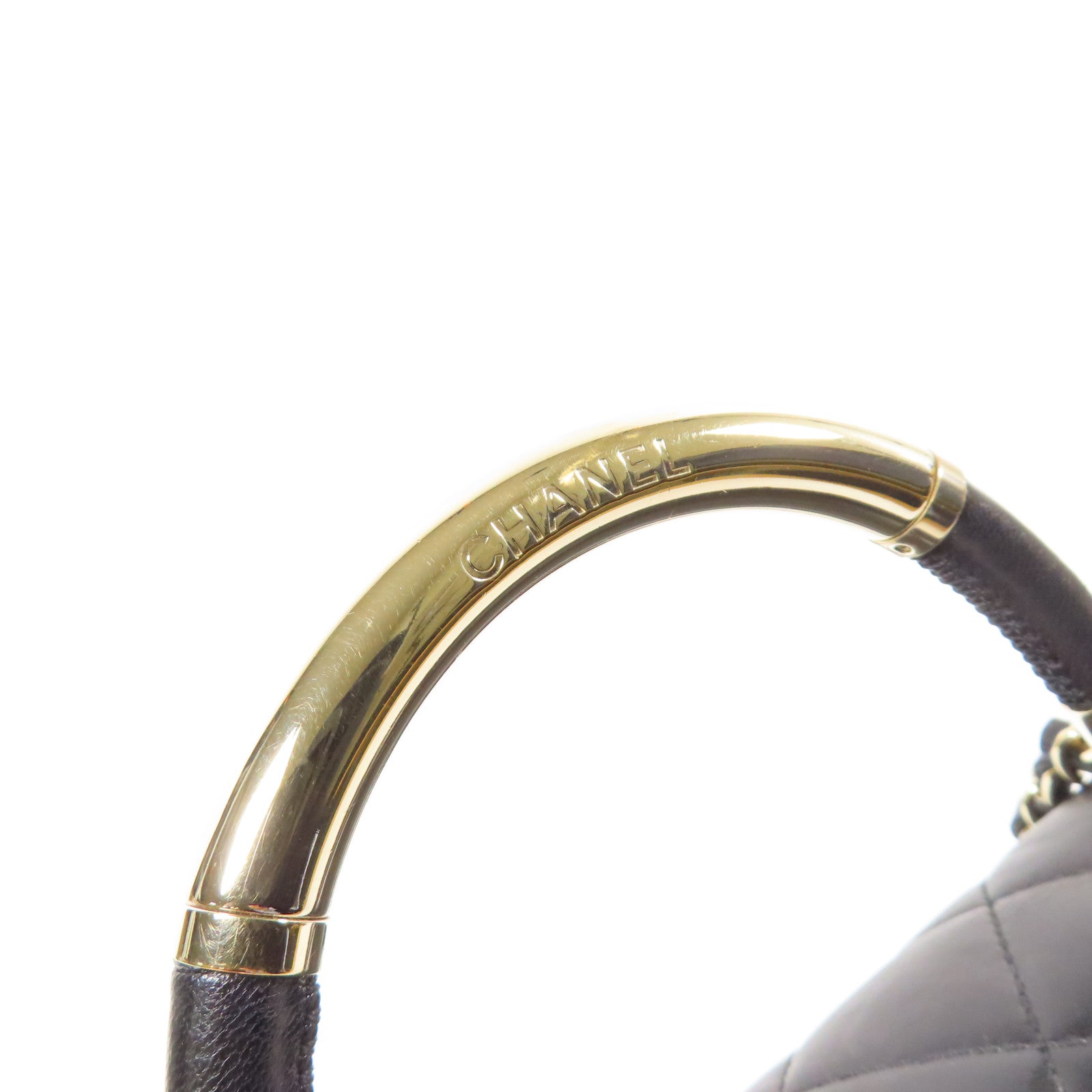 CHANEL 【激減優惠】牛皮皮革Shoulder Bag金扣鏈帶肩背袋