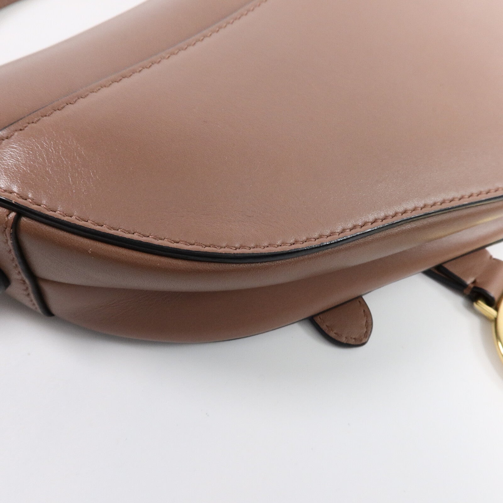 Dior 牛皮皮革Saddle Mini肩背袋