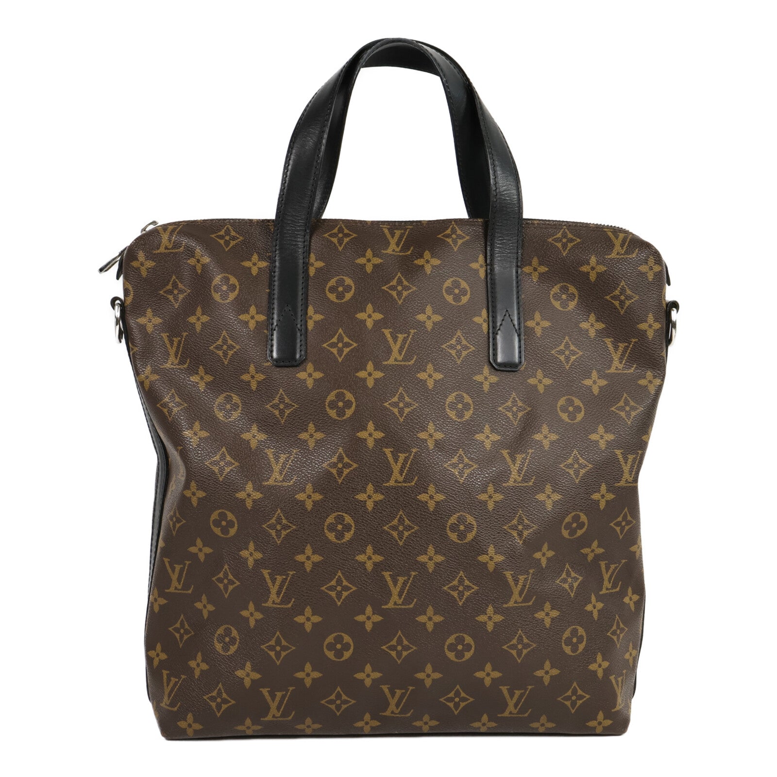 LOUIS VUITTON Monogram Macassar Kitan手挽肩背兩用袋