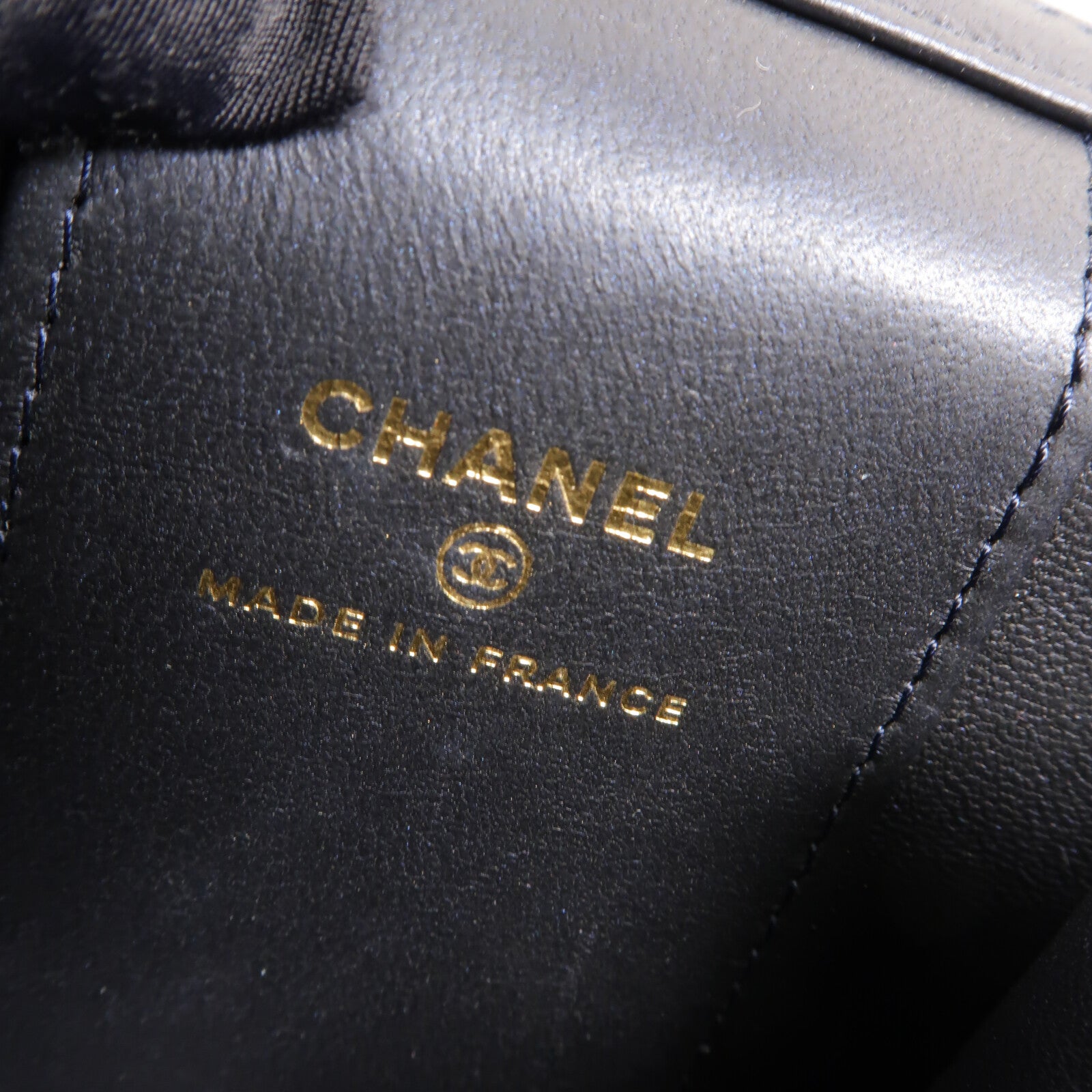 CHANEL 羊皮皮革Vanity Case With Top Handle手挽肩背兩用袋