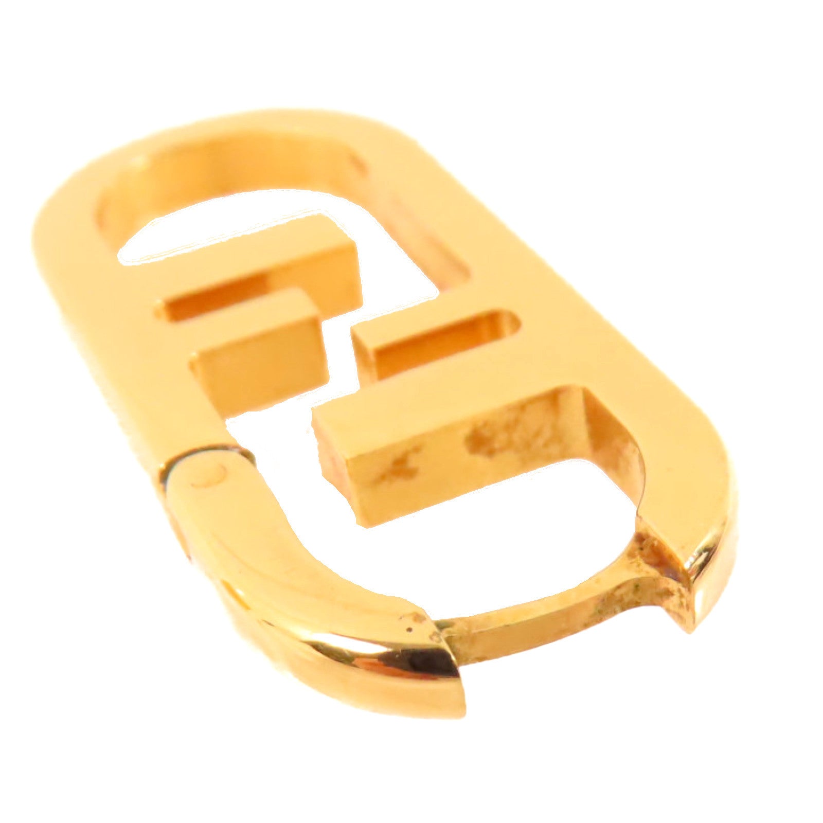 FENDI 金屬Small O'Lock Earrings金扣耳環