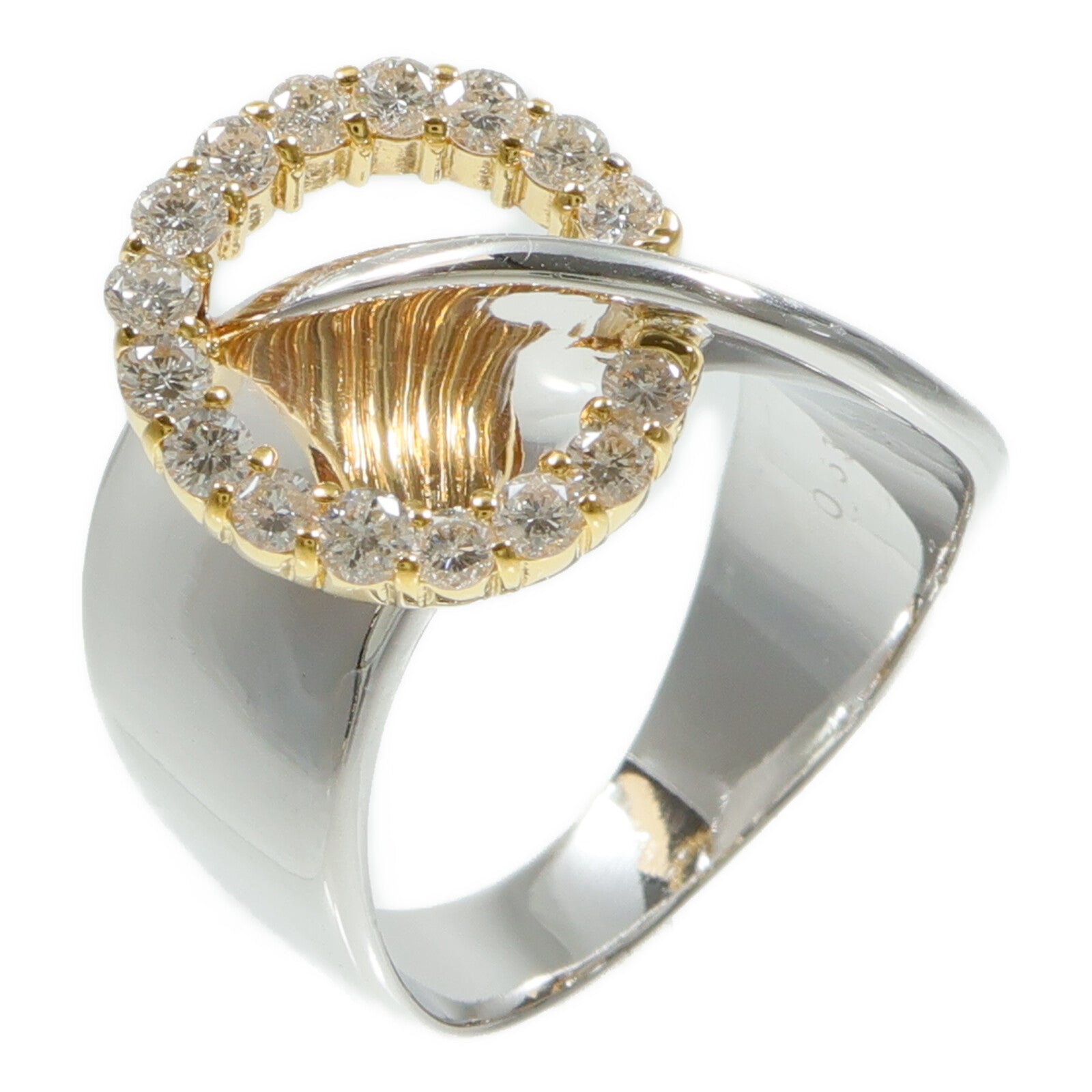 JEWELRY PT900鉑金/18K黃金Diamond Ring鑽石戒指