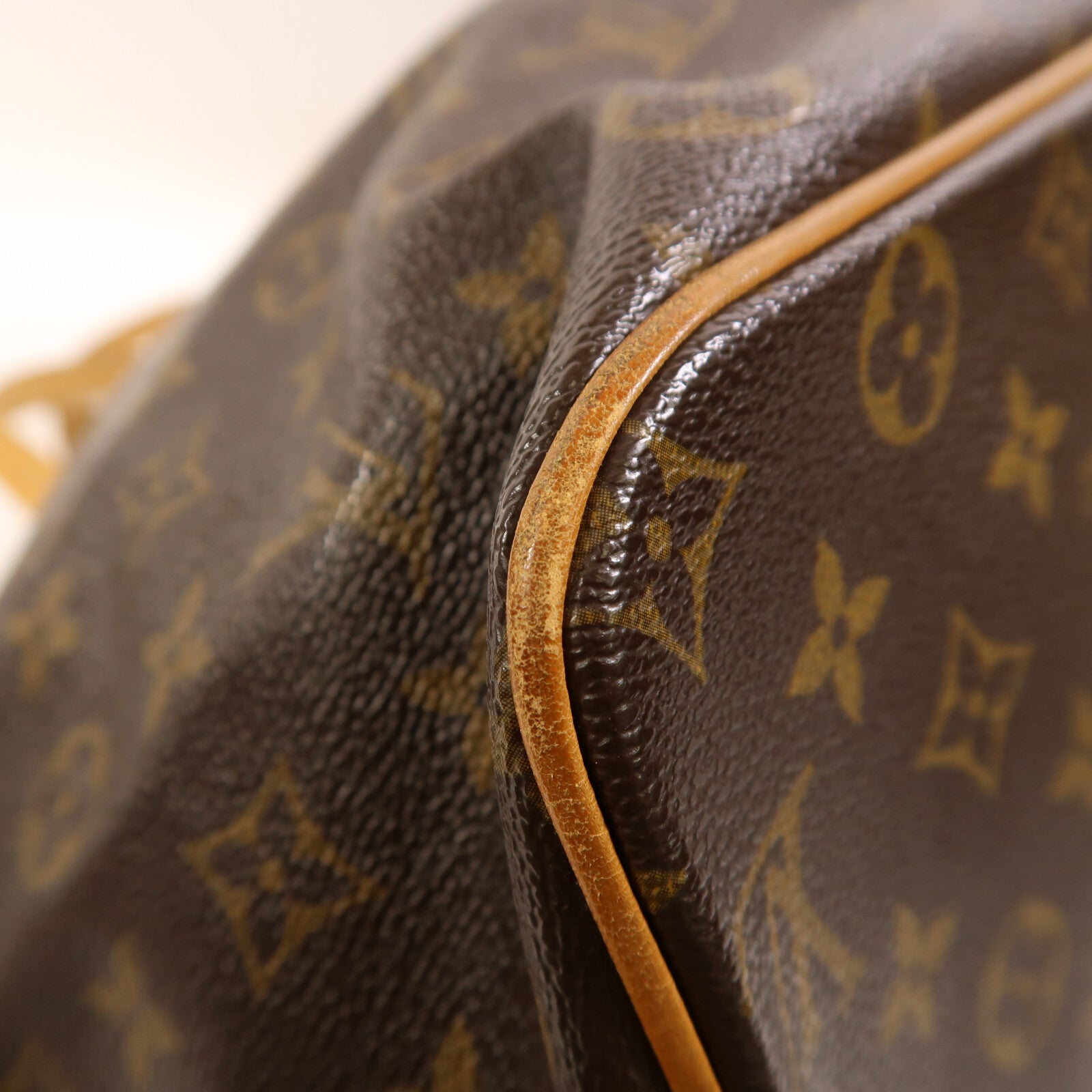 LOUIS VUITTON 【激減優惠】Monogram Palermo GM金扣手挽肩背兩用袋棕色