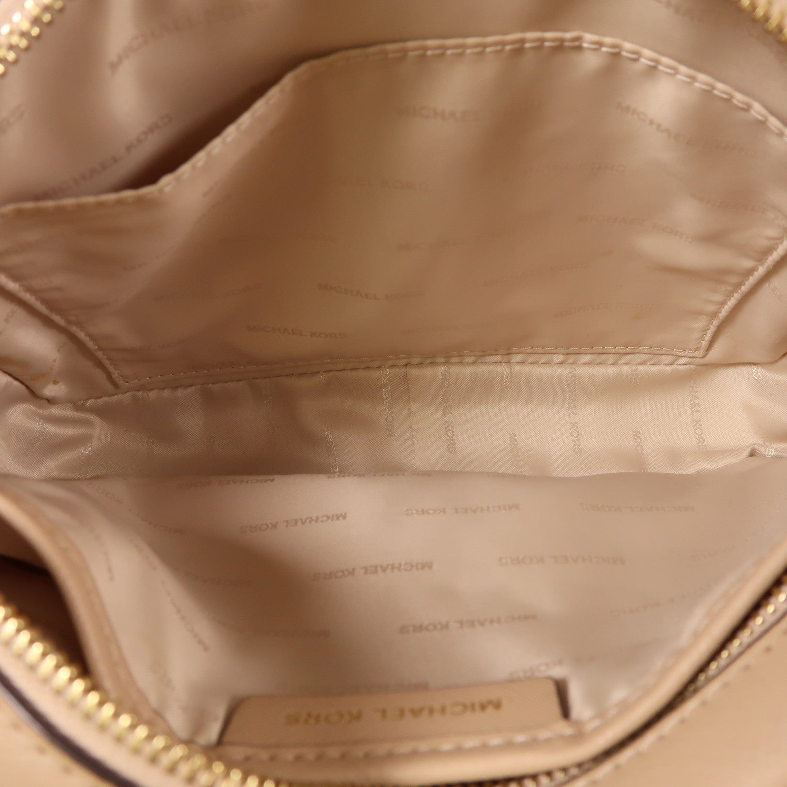 Michael Kors 牛皮皮革Shoulder Bag金扣肩背袋