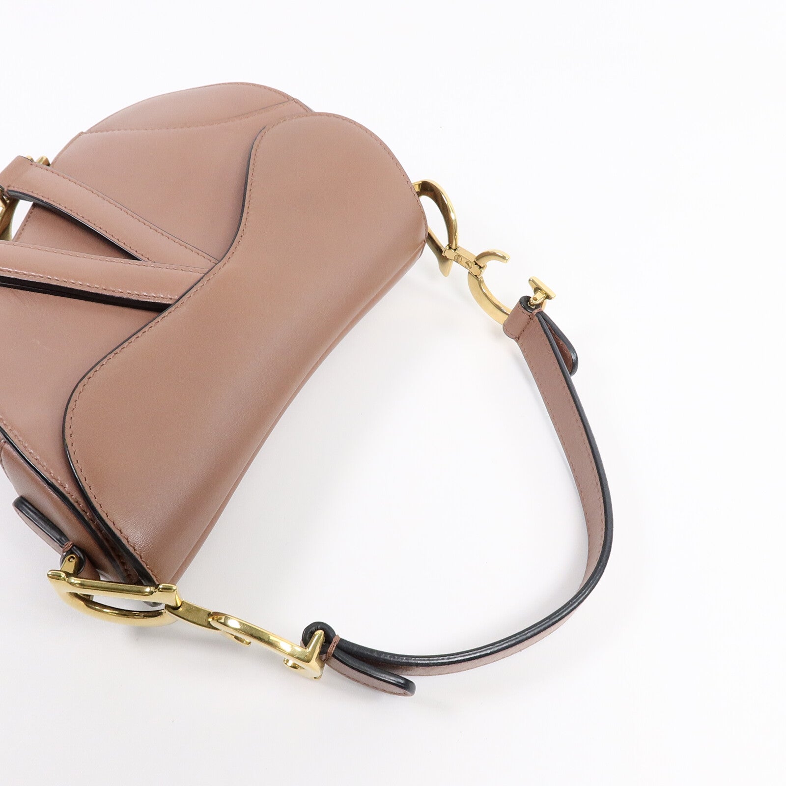 Dior 牛皮皮革Saddle Mini肩背袋