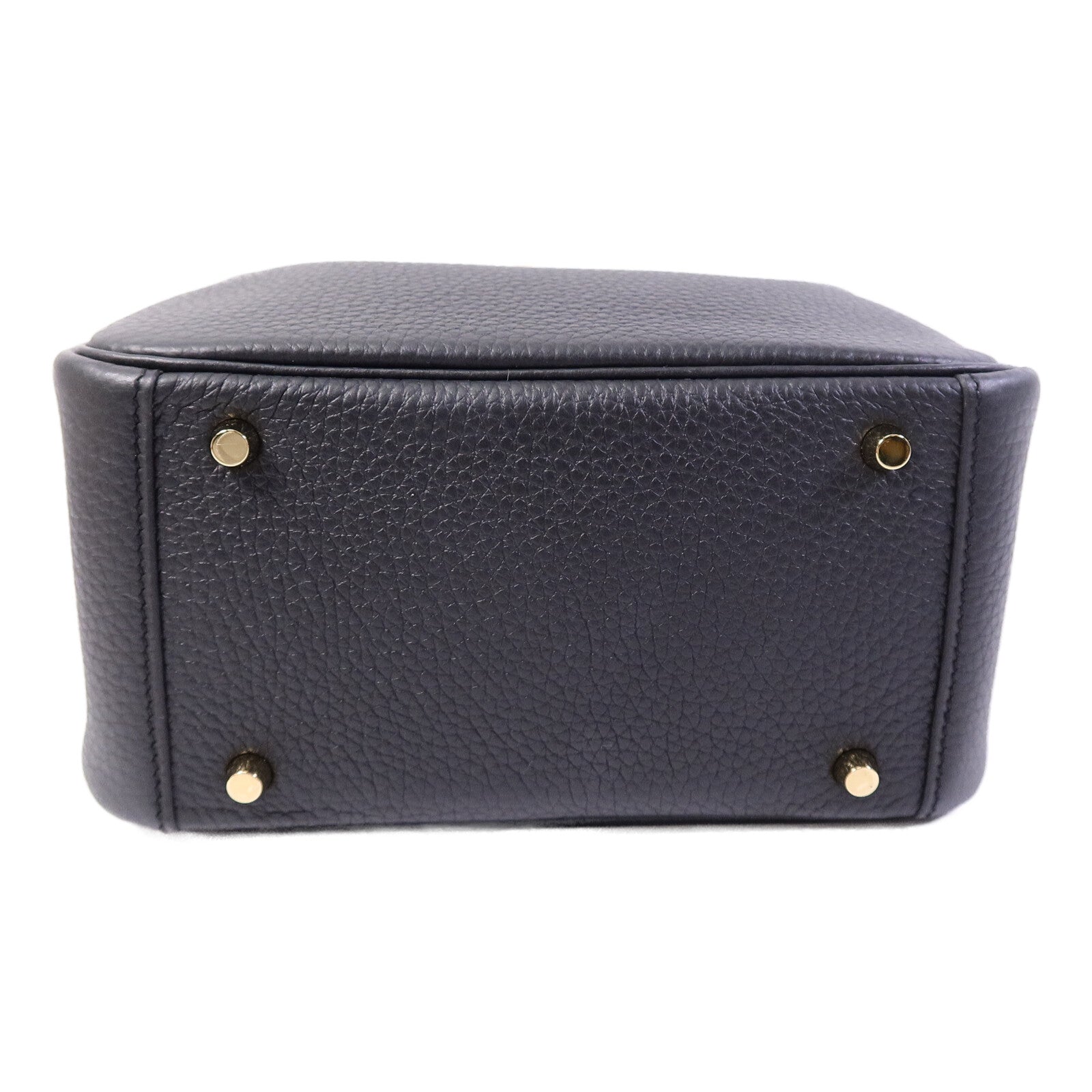 HERMES Clemence皮革Mini LindyII肩背袋