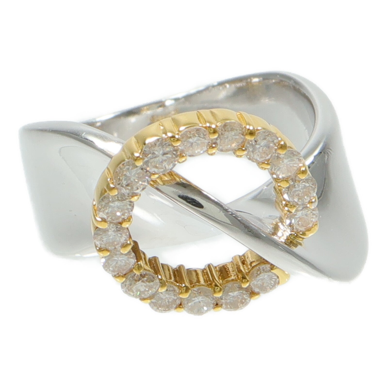 JEWELRY PT900鉑金/18K黃金Diamond Ring鑽石戒指