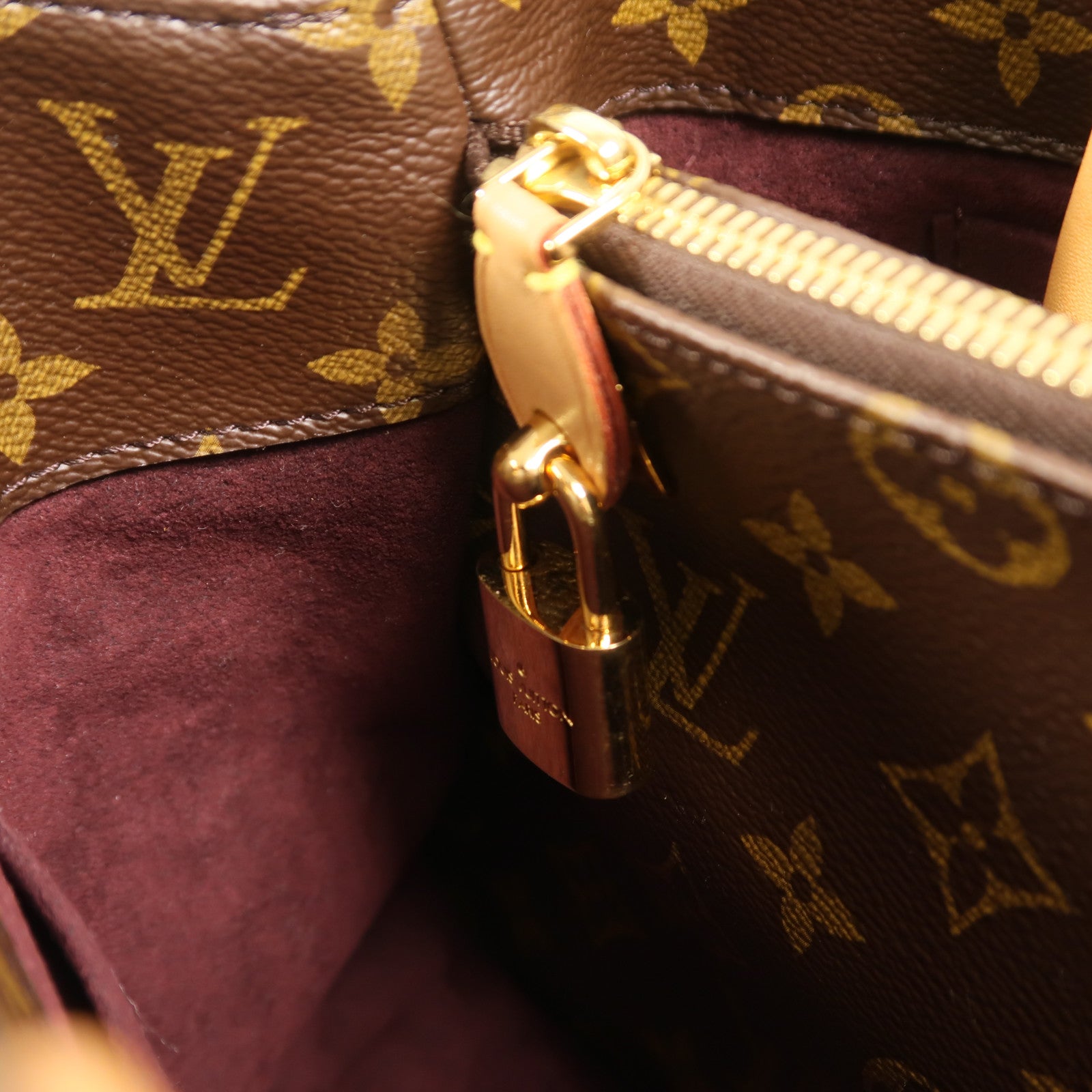 LOUIS VUITTON Monogram Montaigne MM手挽肩背兩用袋