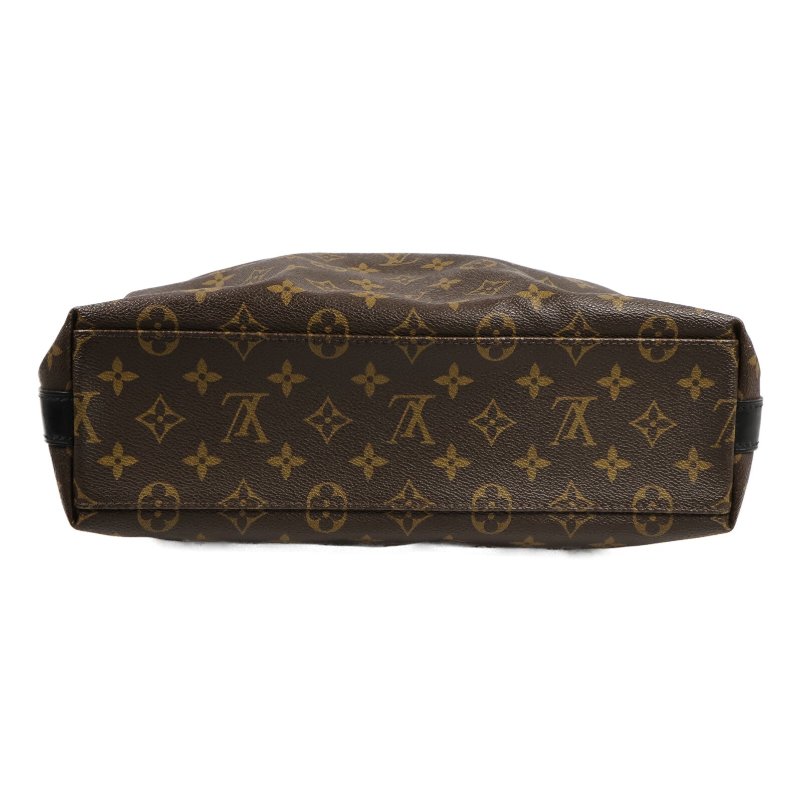 LOUIS VUITTON Monogram Macassar Kitan手挽肩背兩用袋
