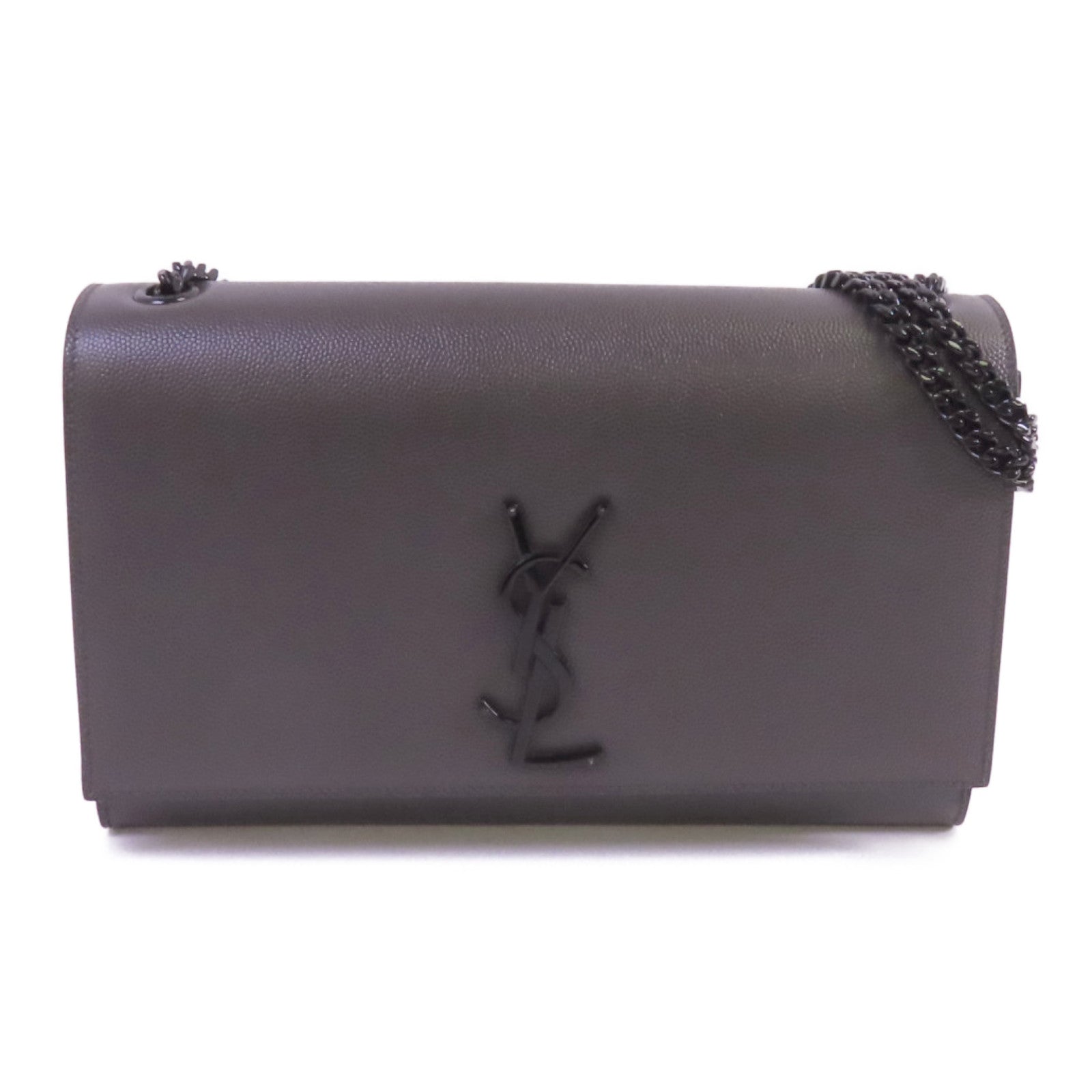 SAINT LAURENT 牛皮皮革Chain Shoulder Bag鏈帶肩背袋