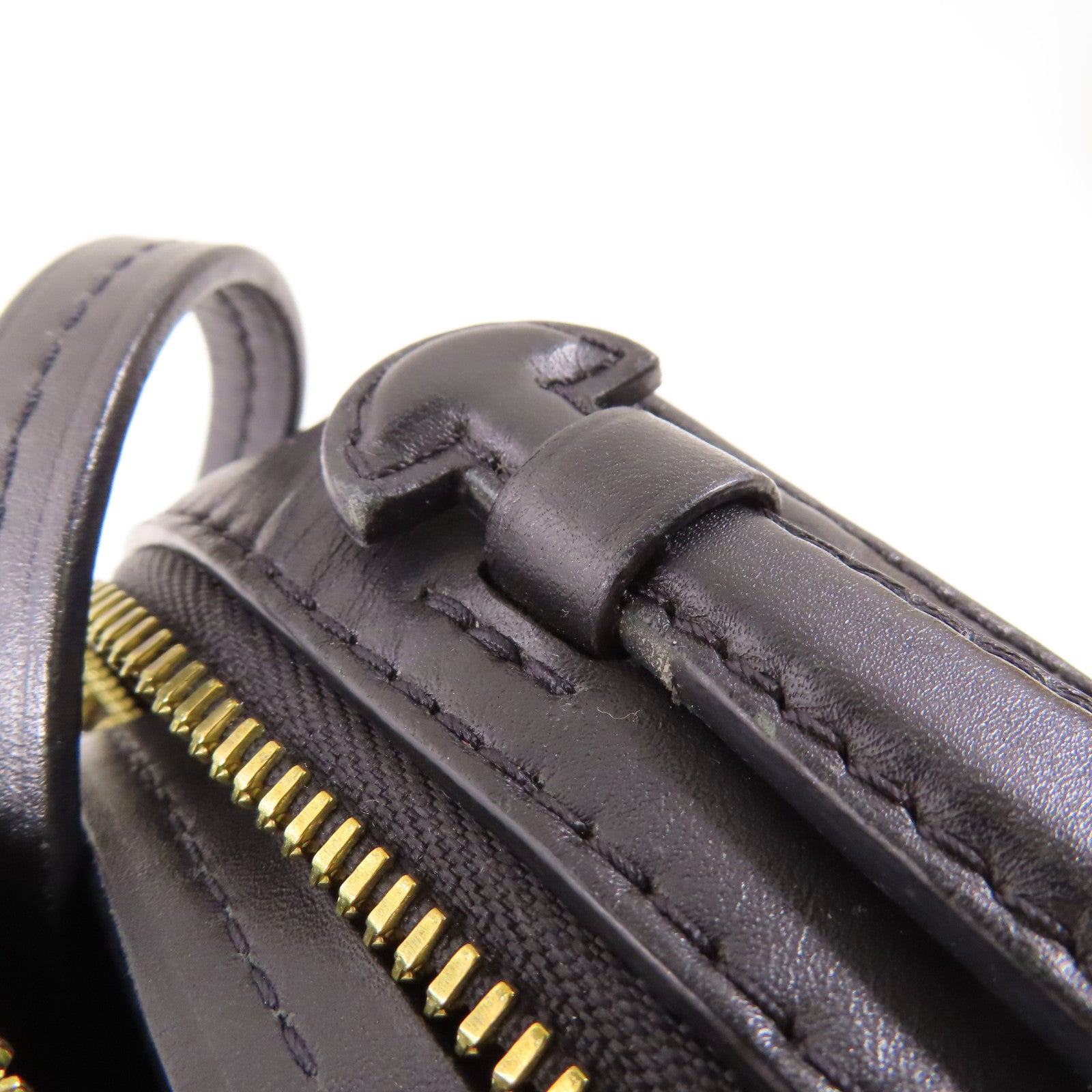 LOUIS VUITTON LV GHW Saintonge Shoulder Bag M43555 Monogram Brown/Black