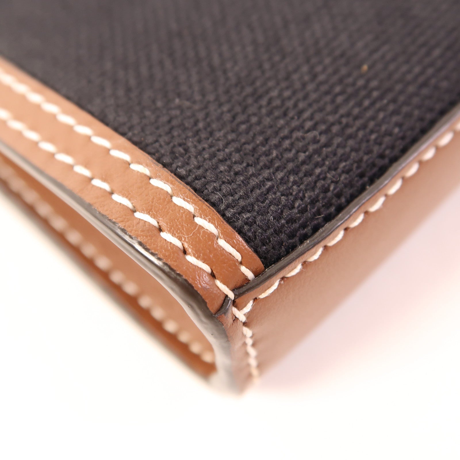 BURBERRY 帆布Shoulder Bag銀扣肩背袋