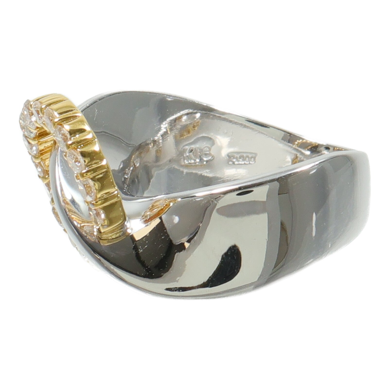 JEWELRY PT900鉑金/18K黃金Diamond Ring鑽石戒指