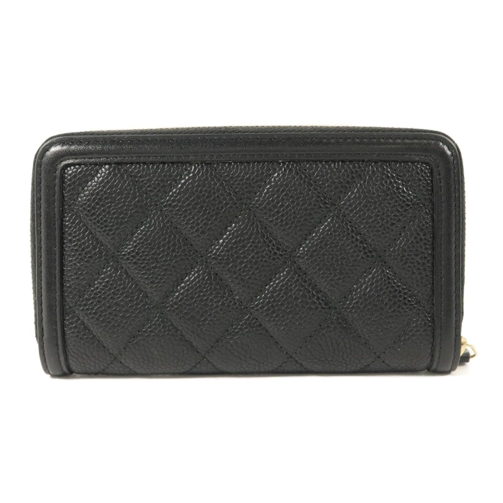 CHANEL 牛皮皮革Medium Zipped Wallet錢包