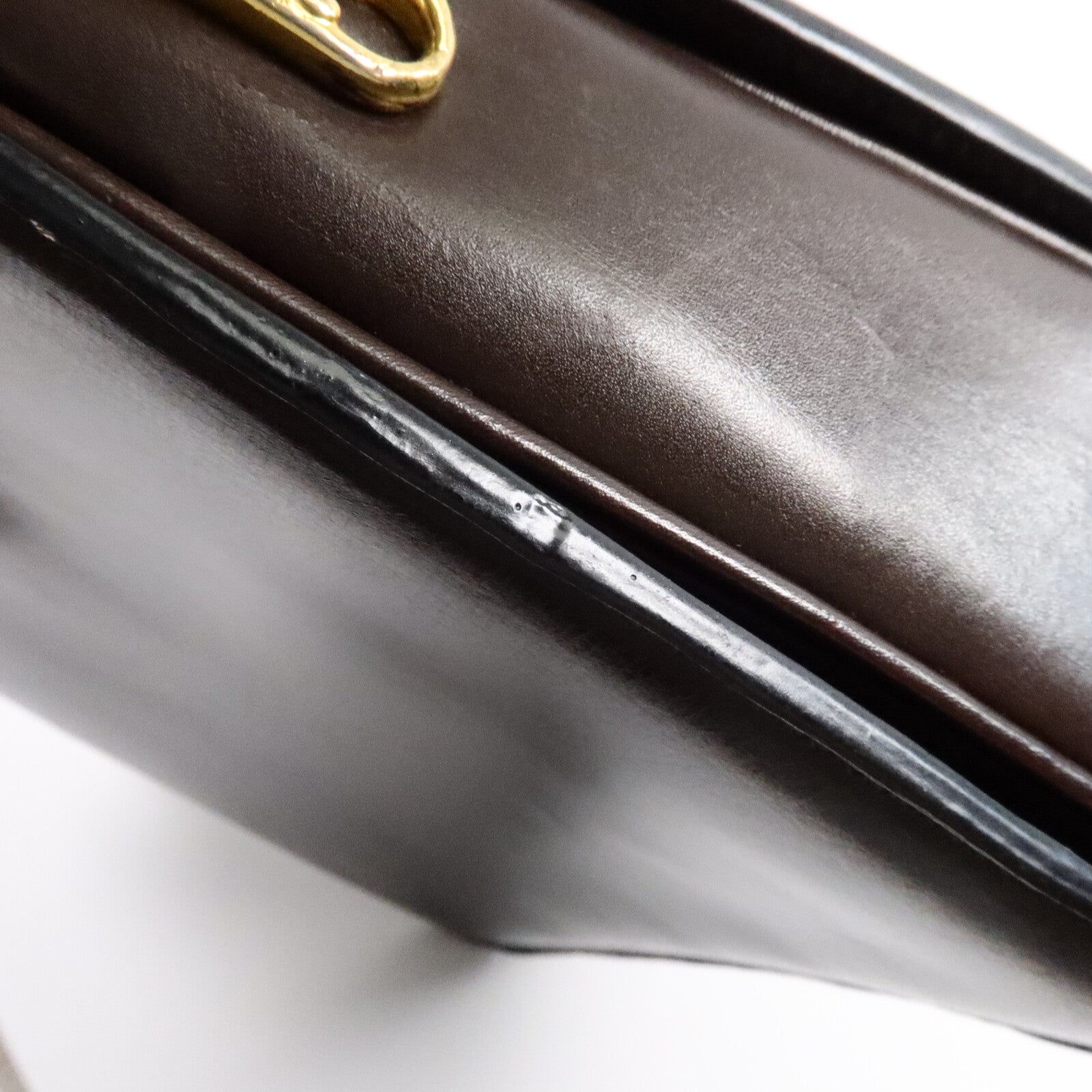 CELINE 牛皮皮革Vintage Shoulder Bag肩背袋