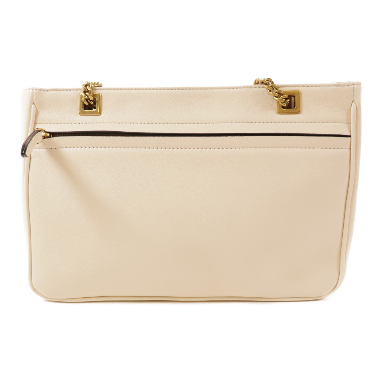 Valentino 皮革Viva Superstar金扣鏈帶手挽肩背兩用袋