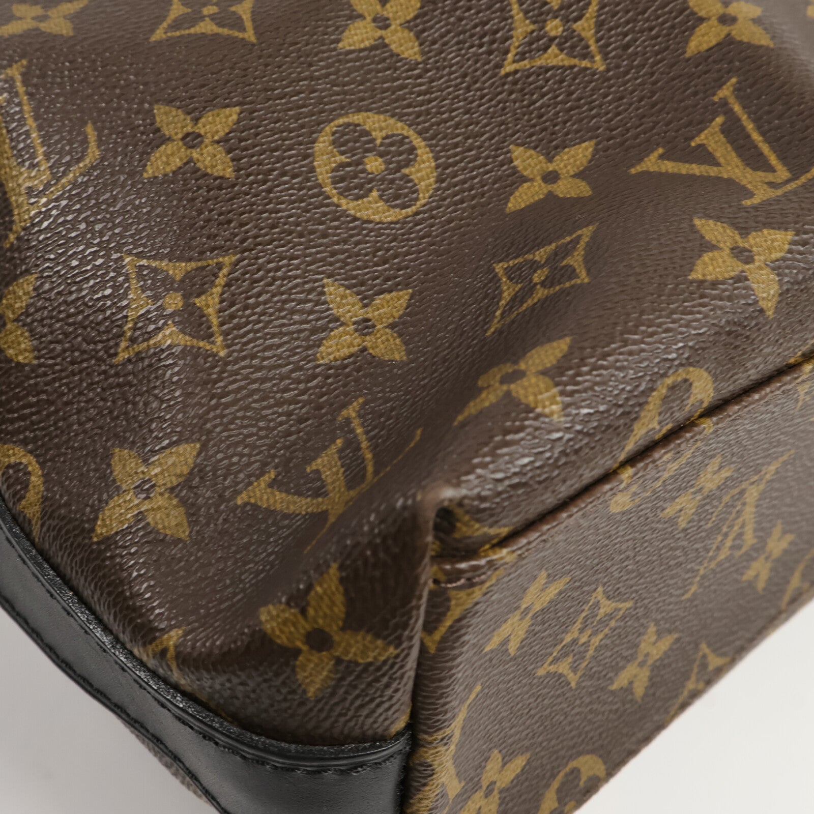LOUIS VUITTON Monogram Macassar Kitan手挽肩背兩用袋