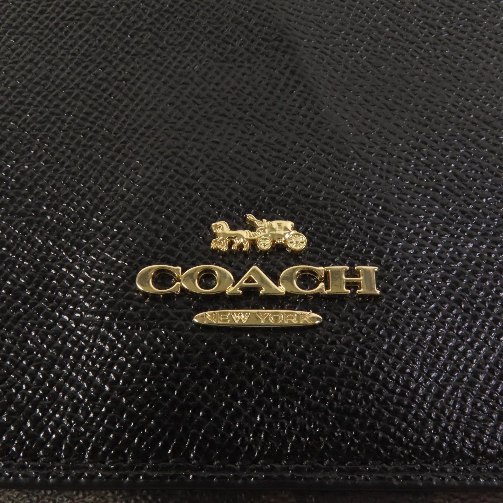 COACH 牛皮皮革Chain Shoulder金扣肩背袋