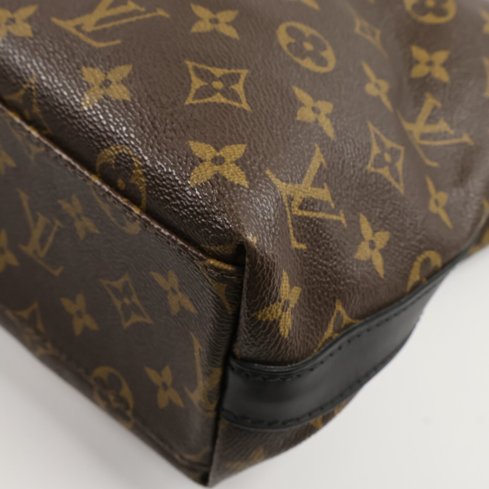 LOUIS VUITTON Monogram Macassar Kitan手挽肩背兩用袋