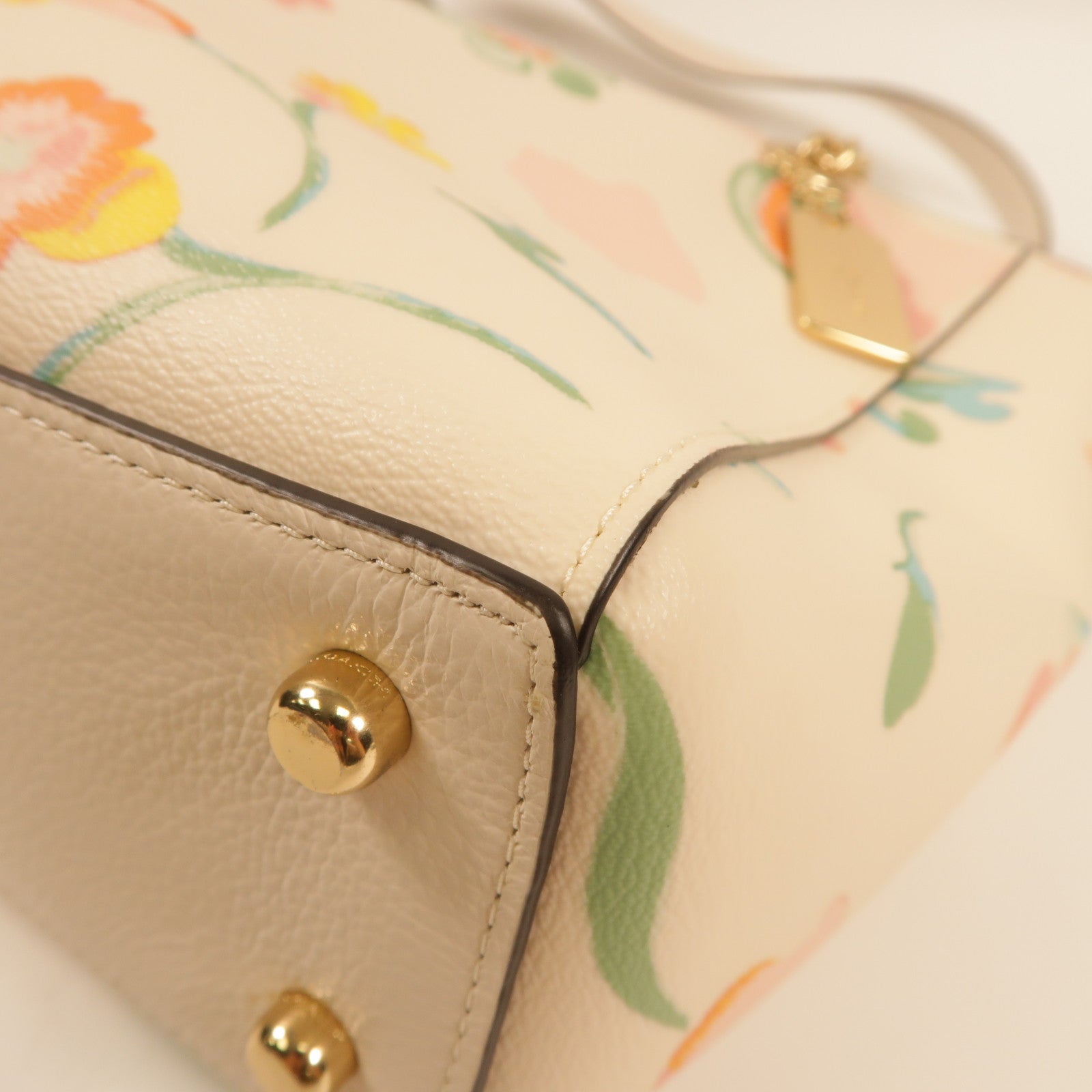 COACH 塗層帆布Cammie Chain Tote金扣肩背袋