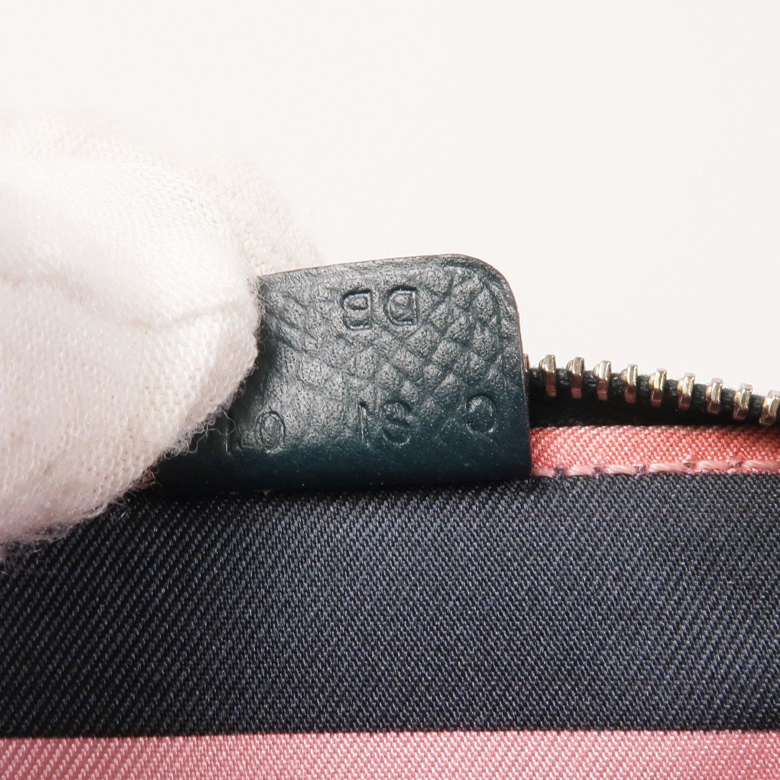 HERMES Epsom皮革Silk'In Change Purse銀扣零錢包Vert Fonce