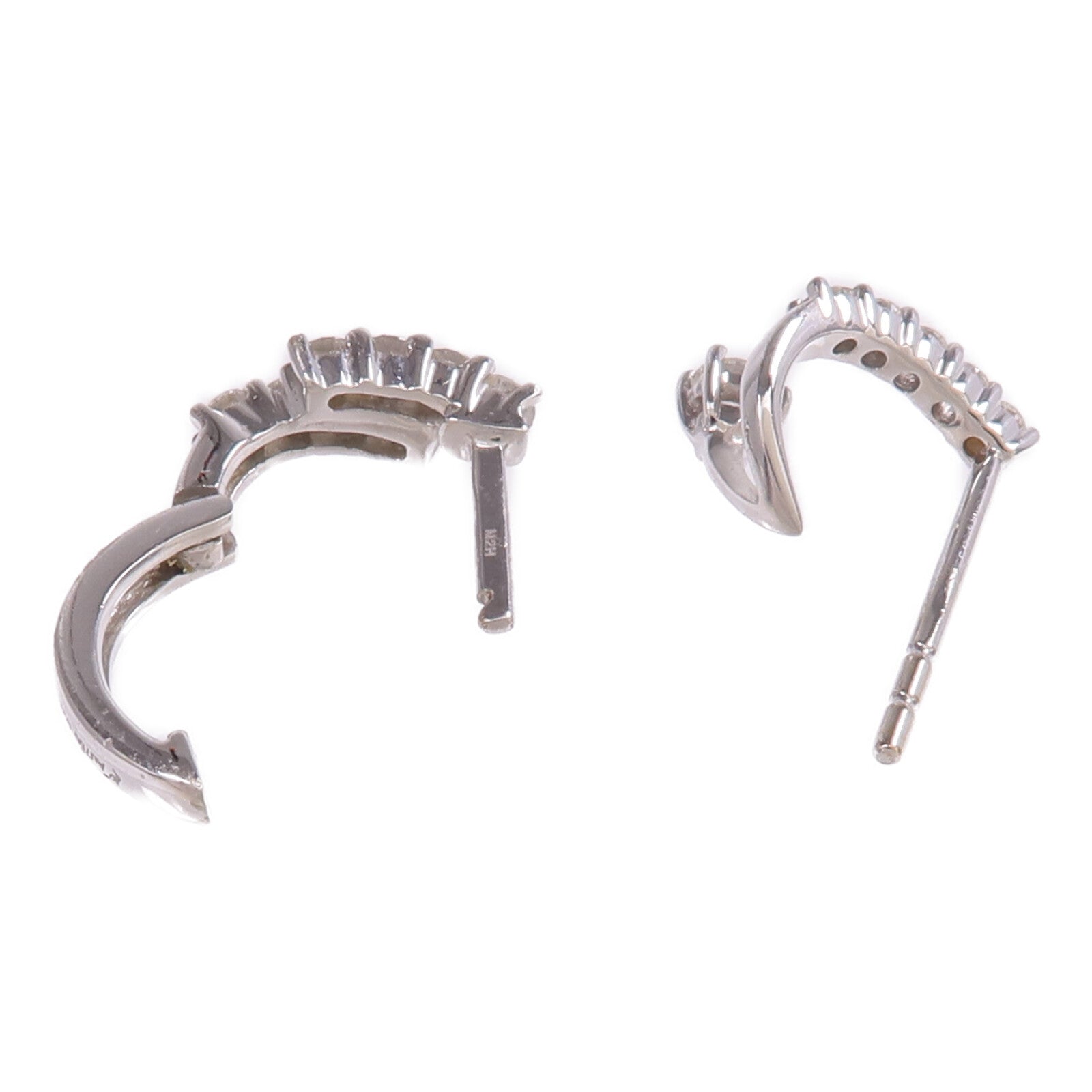 JEWELRY 18K白金Diamond Earrings鑽石耳環