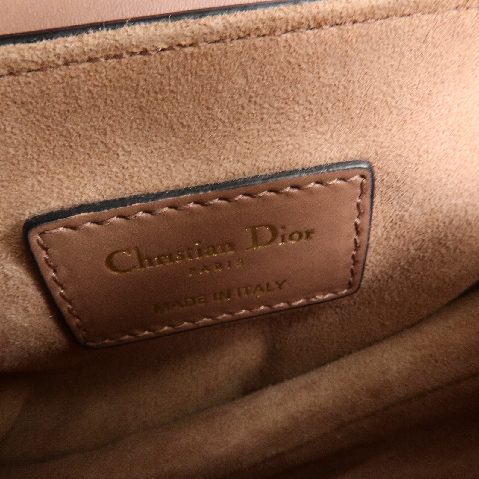 Dior 牛皮皮革Saddle Mini肩背袋